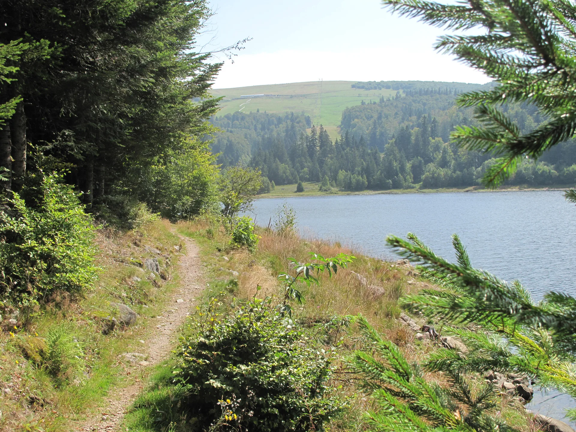 Lac de La Lande à La Bresse — Sur le lac