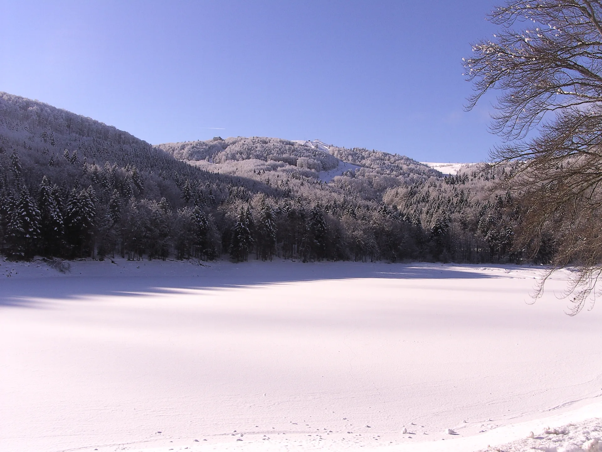 Lac de la Lauch à Linthal — Sur le lac