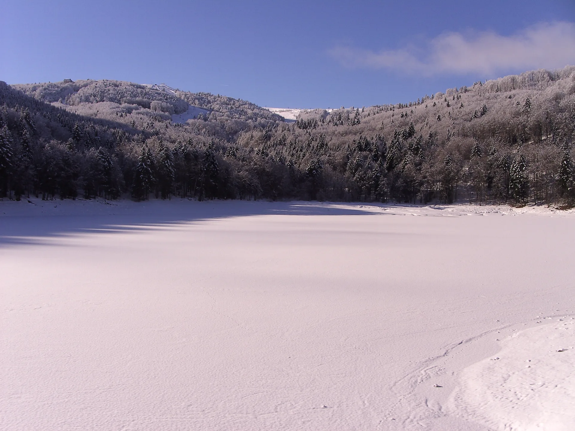 Lac de la Lauch à Linthal — Sur le lac