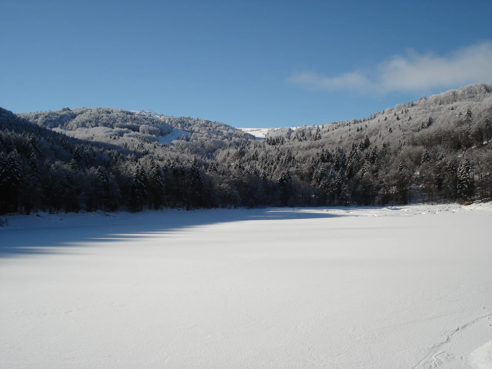 Lac de la Lauch à Linthal — Sur le lac