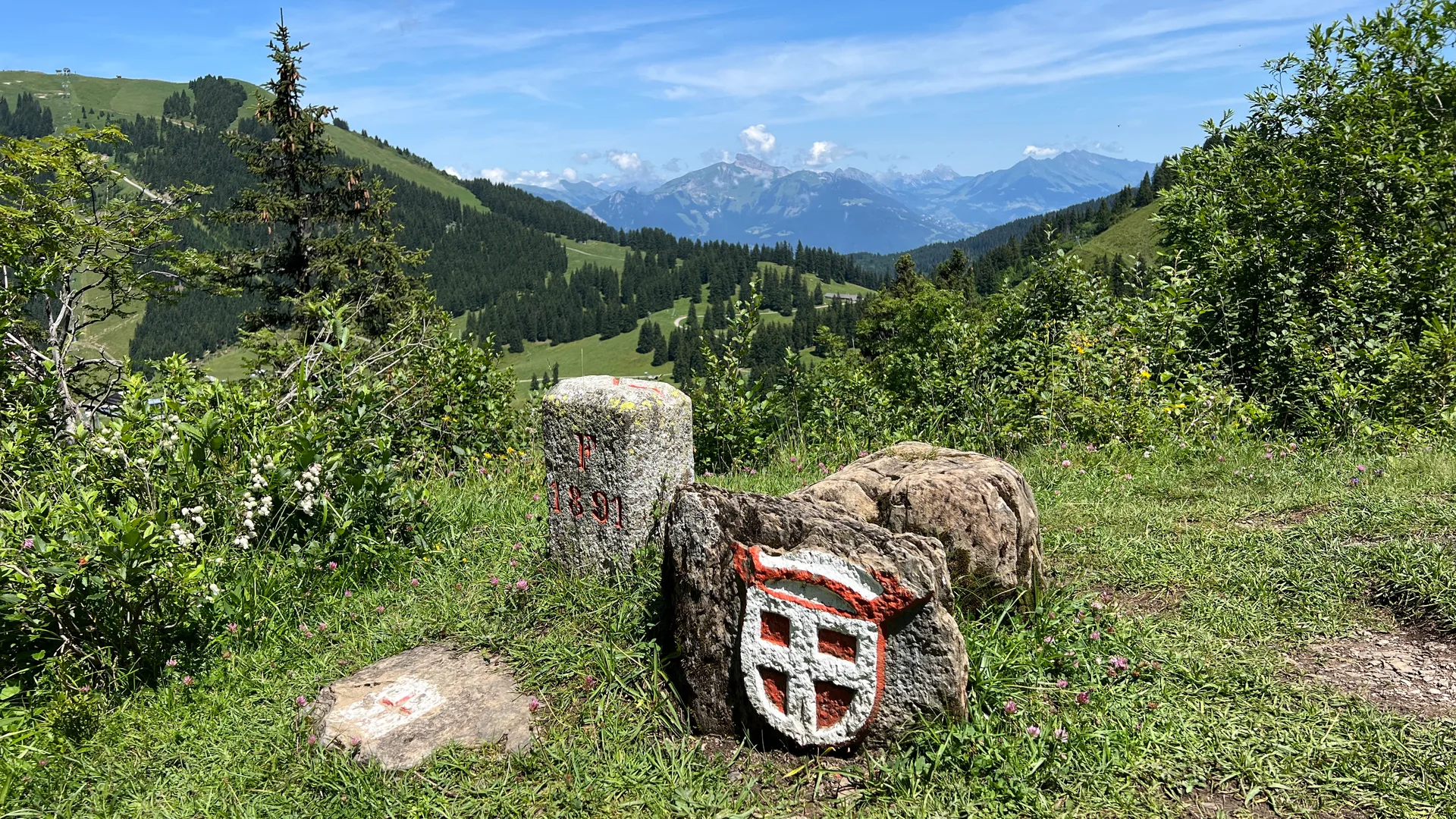 Lac de la Mouille à Châtel — À 365 m du lac