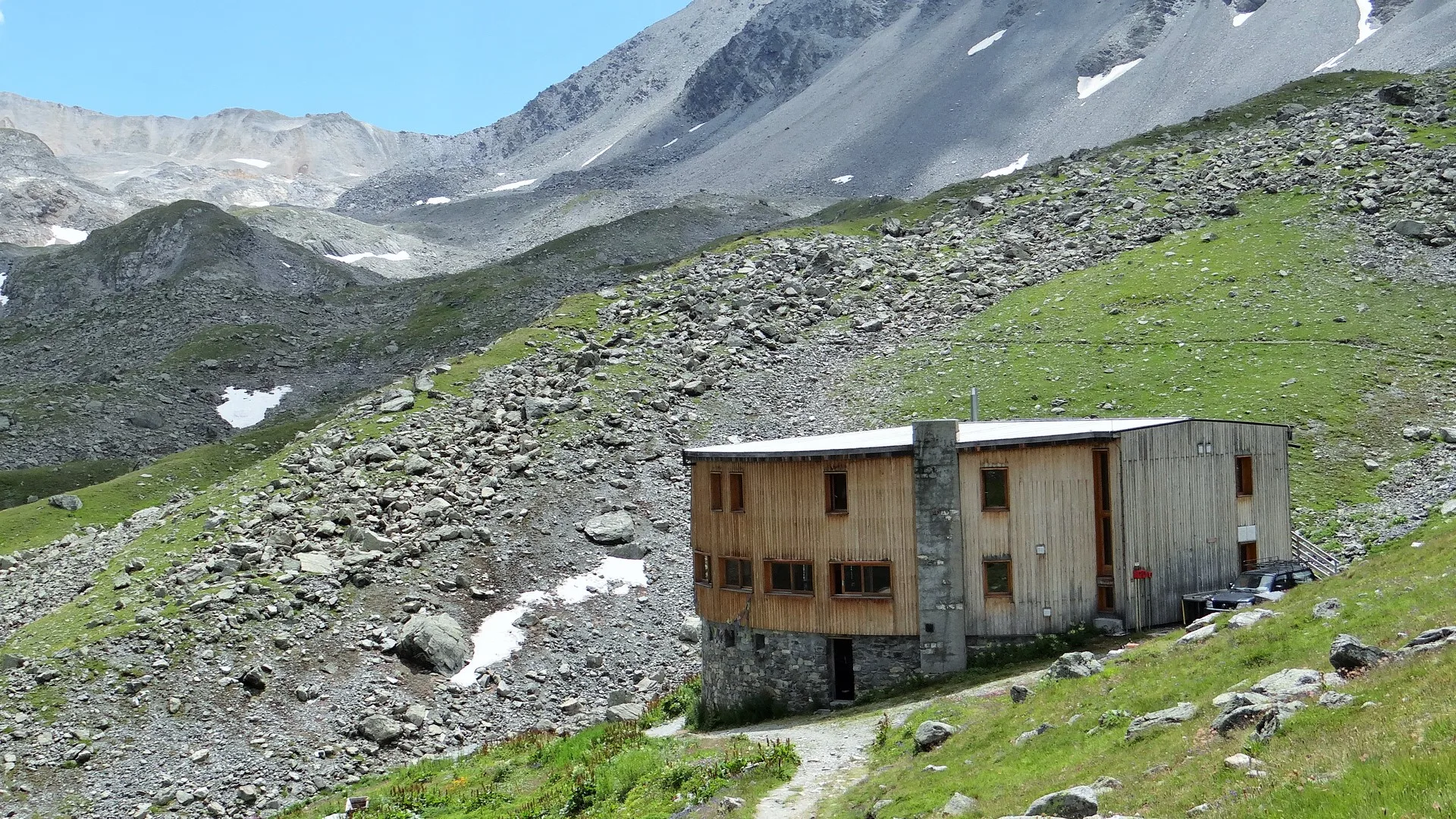 Lac de la Partie à Villarodin-Bourget — À 3,5 km du lac