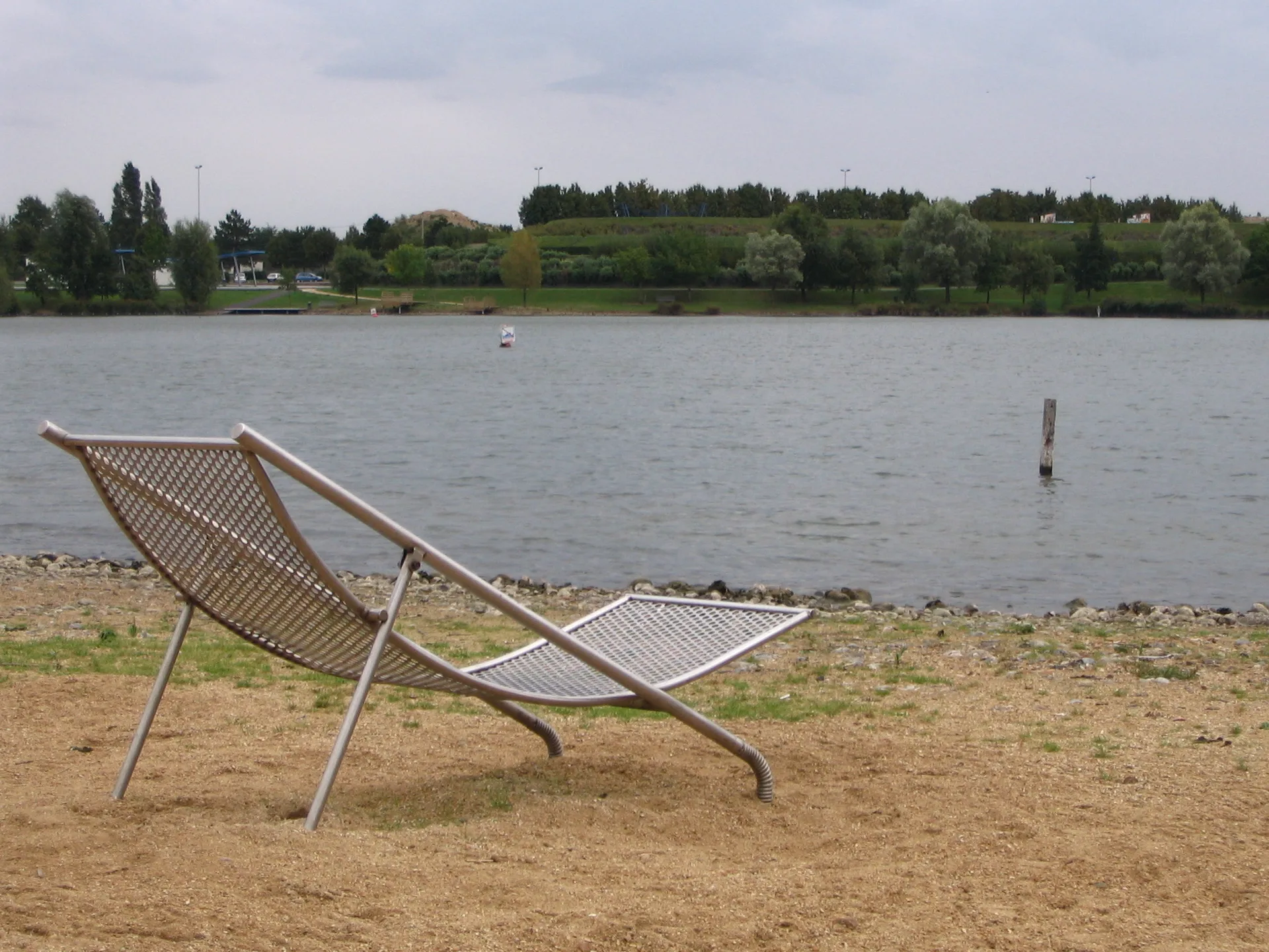Lac de la Plage bleue à Valenton — Sur le lac