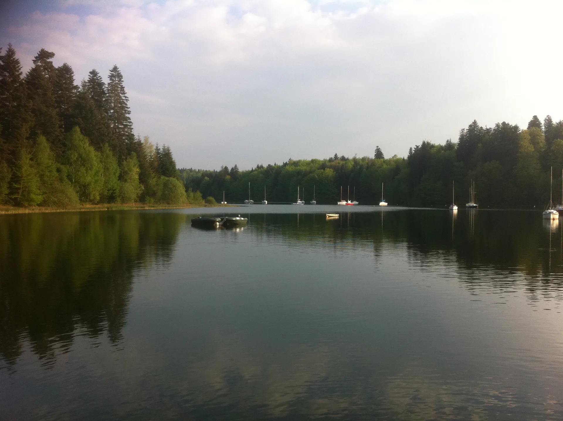 Lac de la Plaine à Celles-sur-Plaine — À 3,6 km du lac