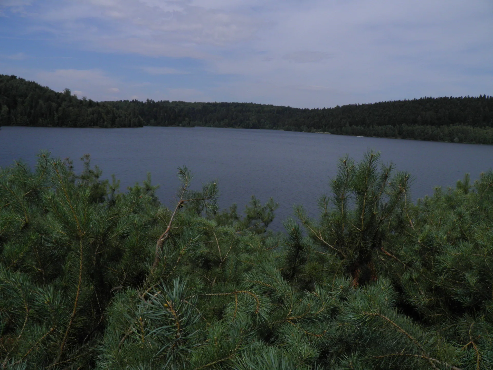 Lac de la Plaine à Celles-sur-Plaine — À 1,4 km du lac