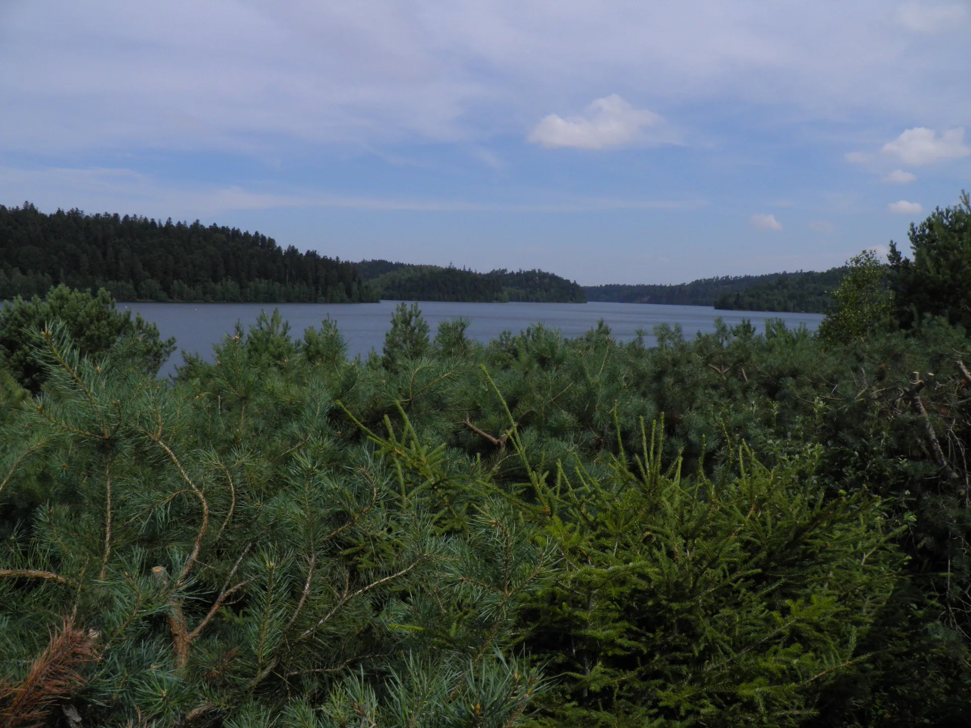 Lac de la Plaine à Celles-sur-Plaine — À 1,4 km du lac
