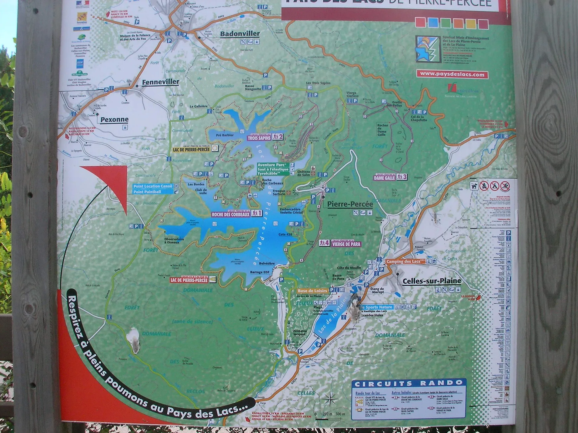 Lac de la Plaine à Celles-sur-Plaine — À 1,4 km du lac