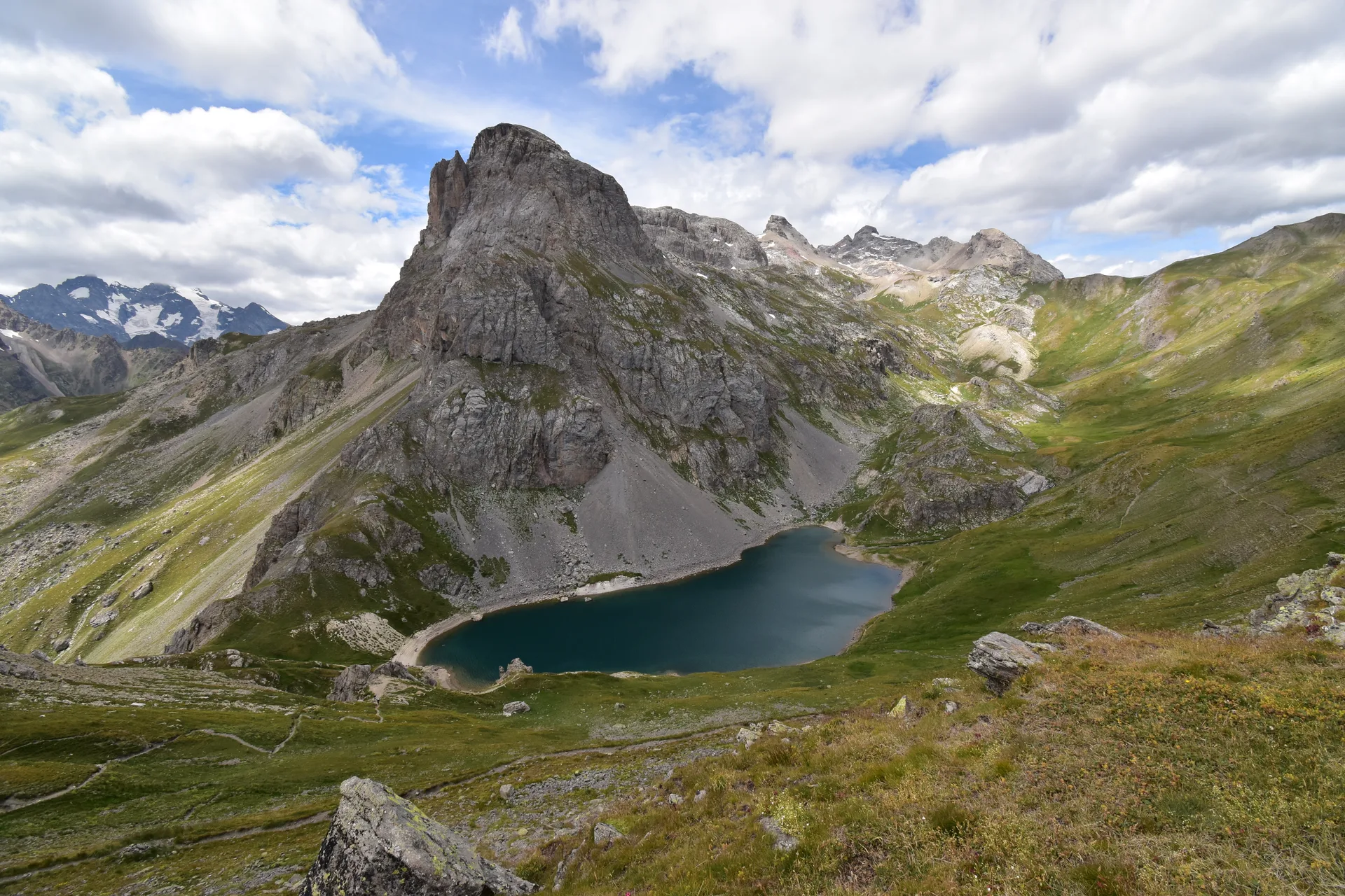 Lac de la Ponsonnière à Le Monêtier-les-Bains — À 1,5 km du lac