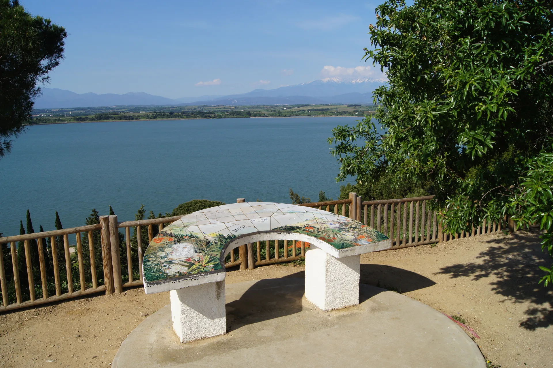 Lac de la Raho à Villeneuve-de-la-Raho — À 871 m du lac