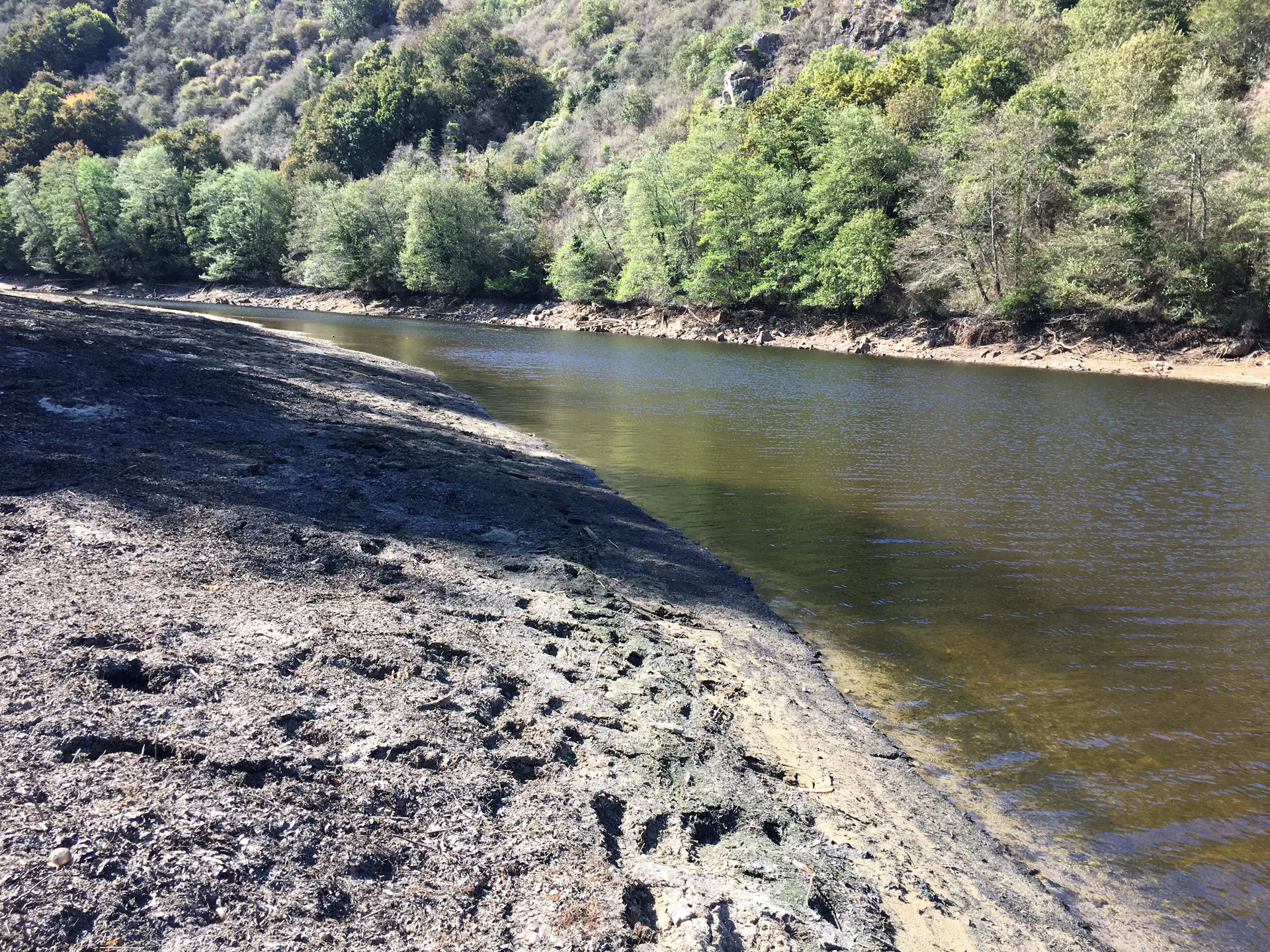 Lac de La Roche Bat L Aigue à Badecon-le-Pin — Sur le lac