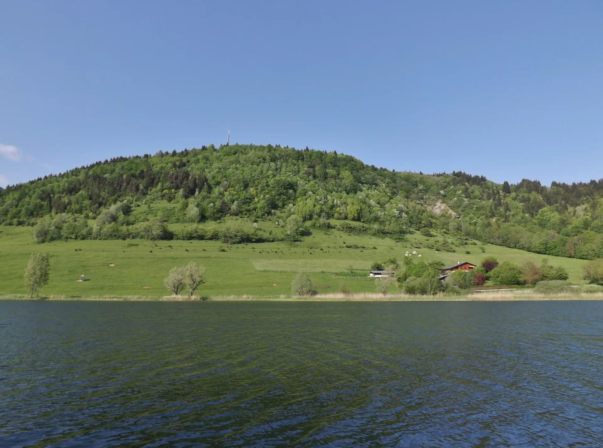 Lac de la Thuile à La Thuile — Sur le lac