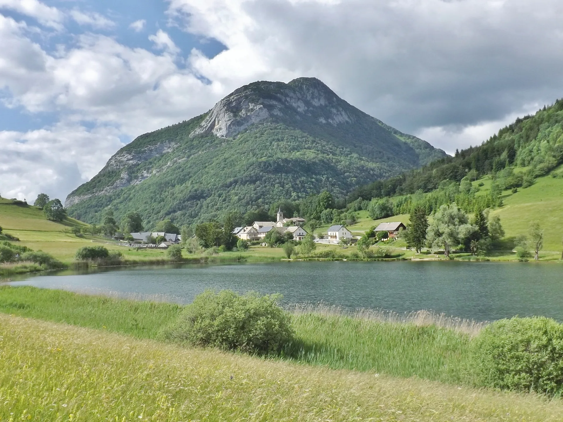 Lac de la Thuile à La Thuile — Sur le lac