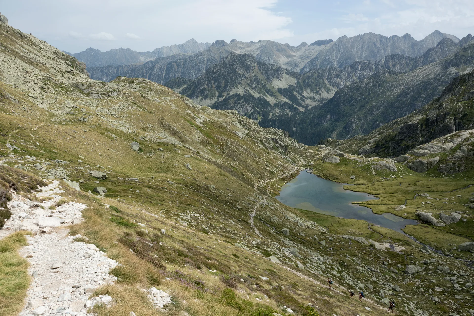 Lac de Liantran à Estaing — À 2,5 km du lac