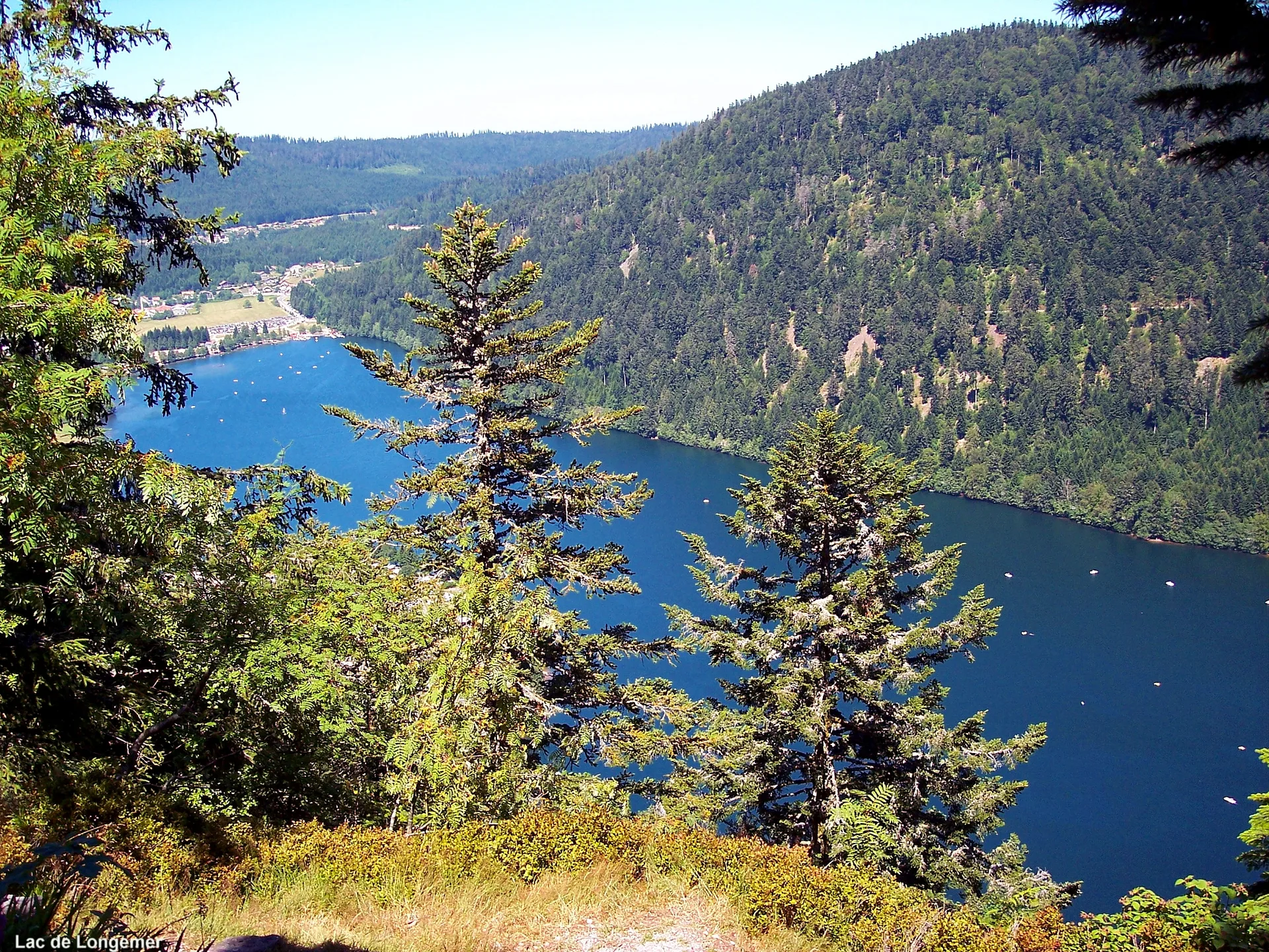 Lac de Lispach à La Bresse — À 1,4 km du lac