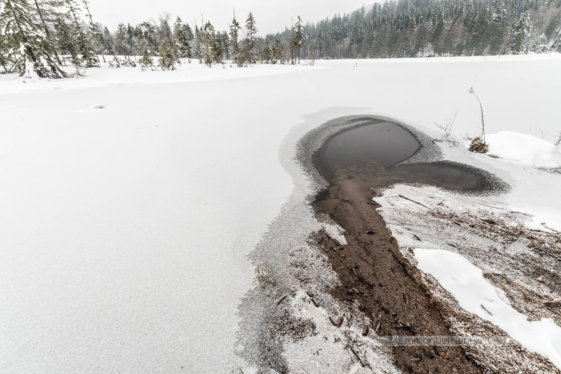 Lac de Lispach à La Bresse — À 461 m du lac