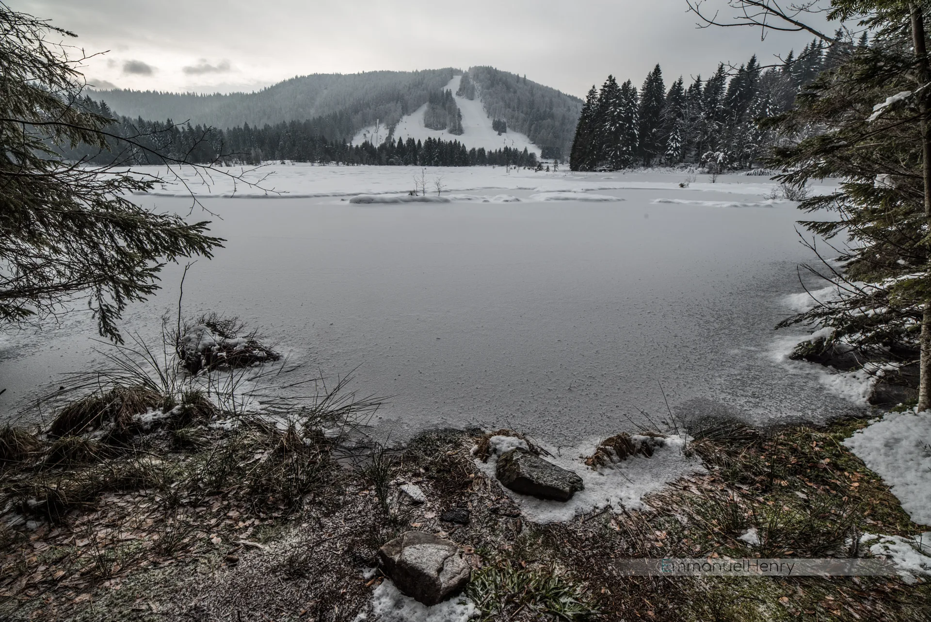 Lac de Lispach à La Bresse — À 461 m du lac