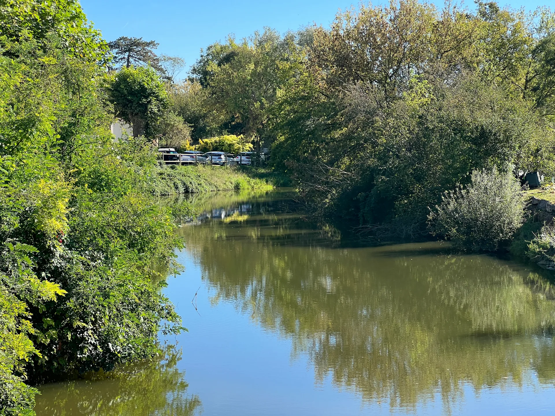Lac de Manziat à Reyssouze — Sur le lac