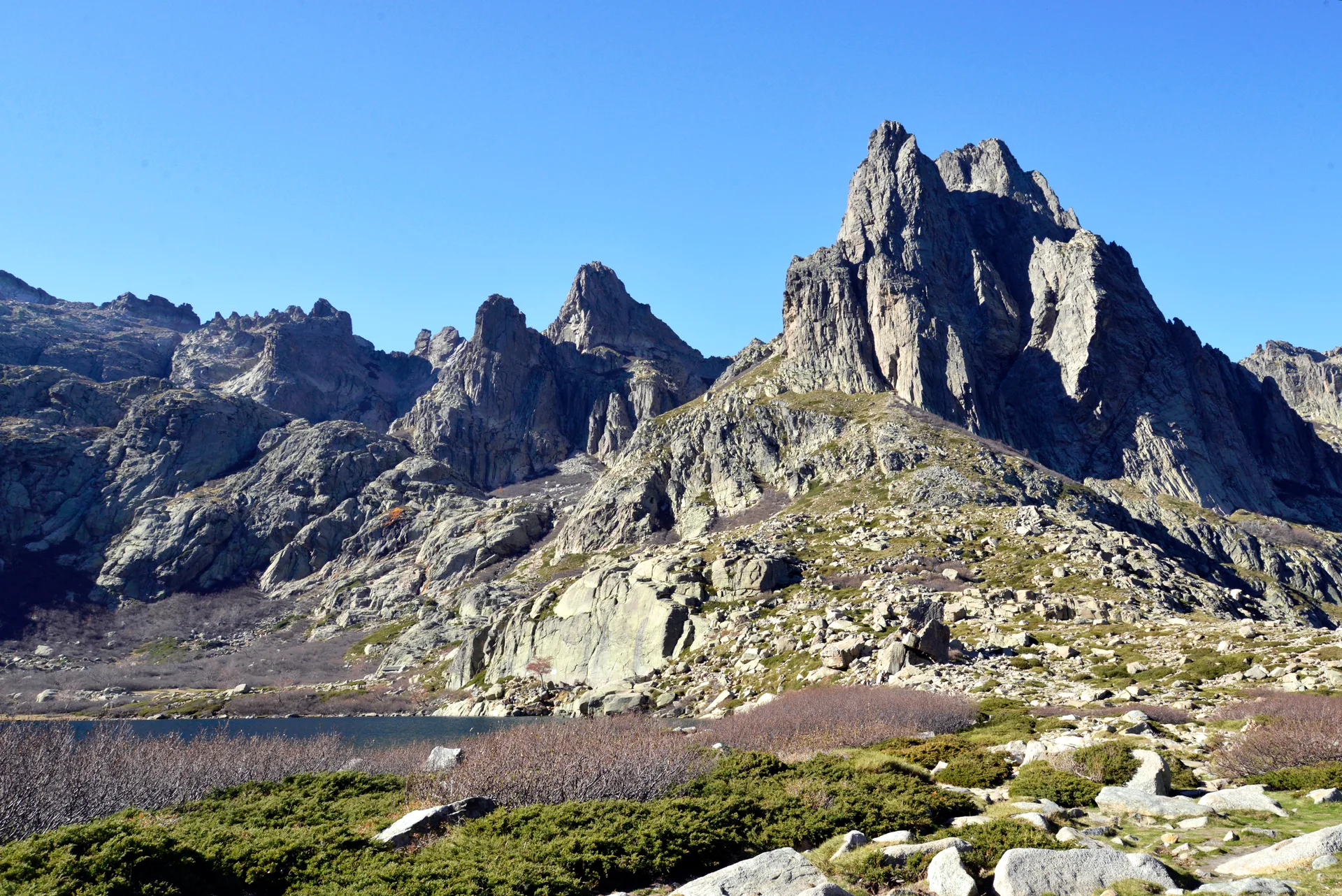 Lac de Melo à Corte — Sur le lac