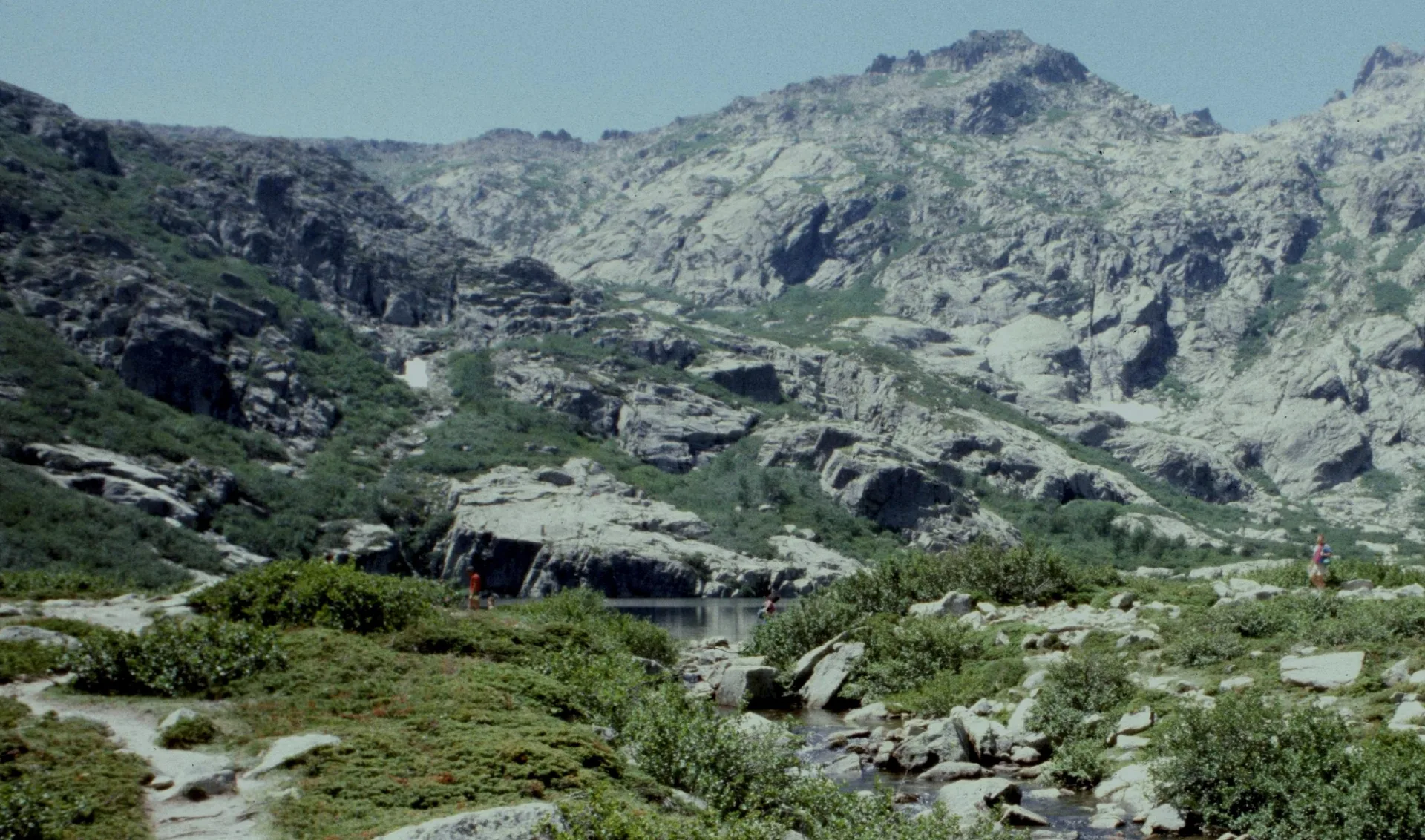 Lac de Melo à Corte — Sur le lac