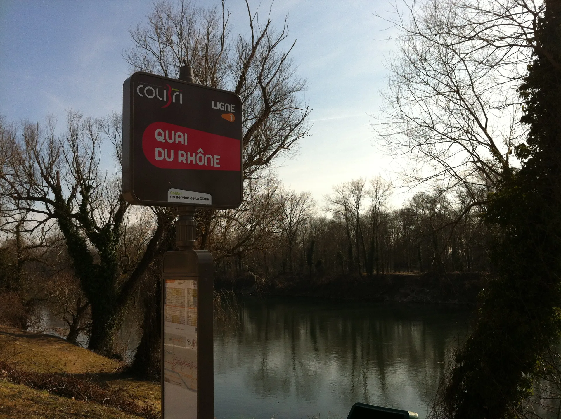 Lac de Miribel Jonage à Miribel — À 1,1 km du lac