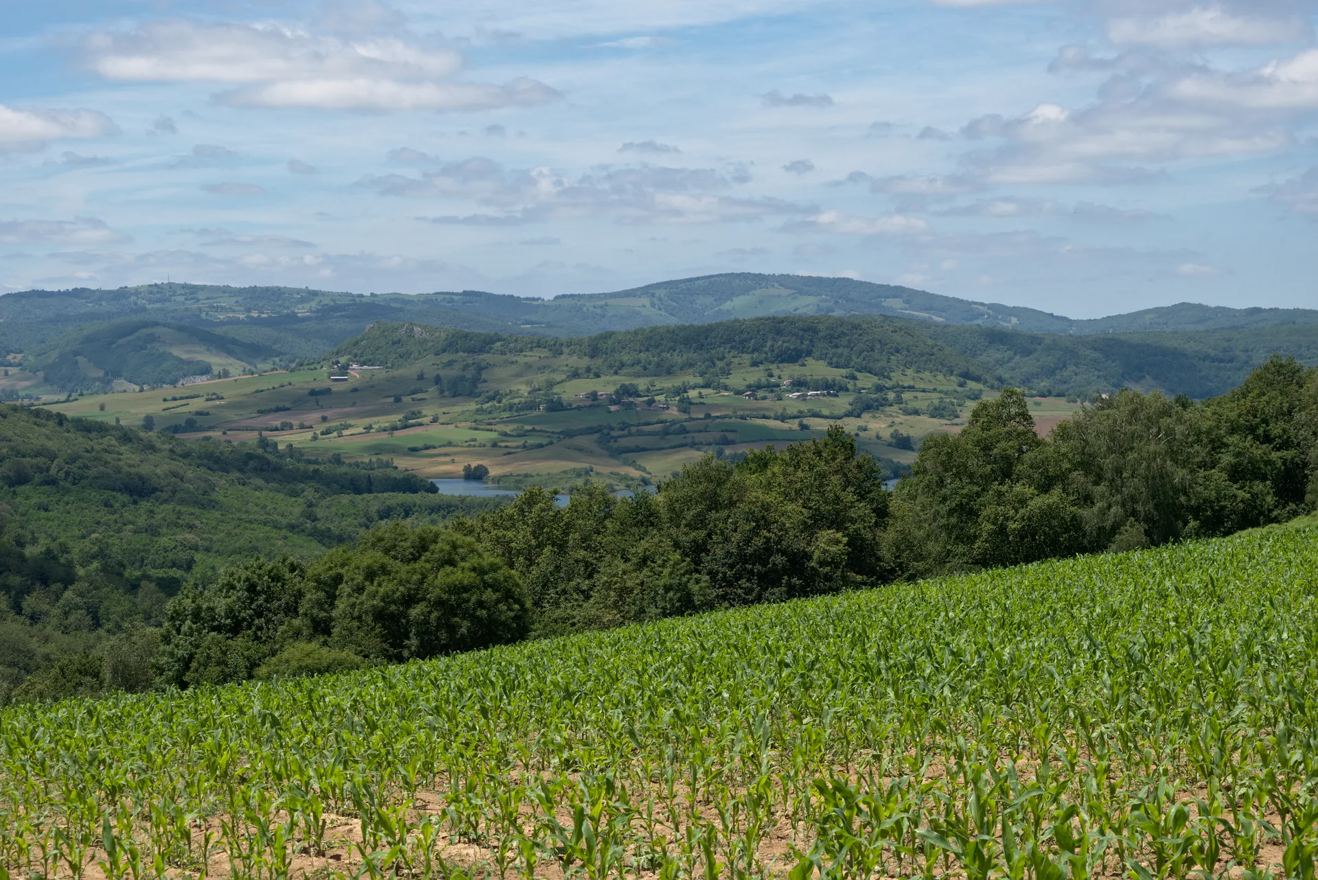 Lac de Mondely à Gabre — À 1,5 km du lac
