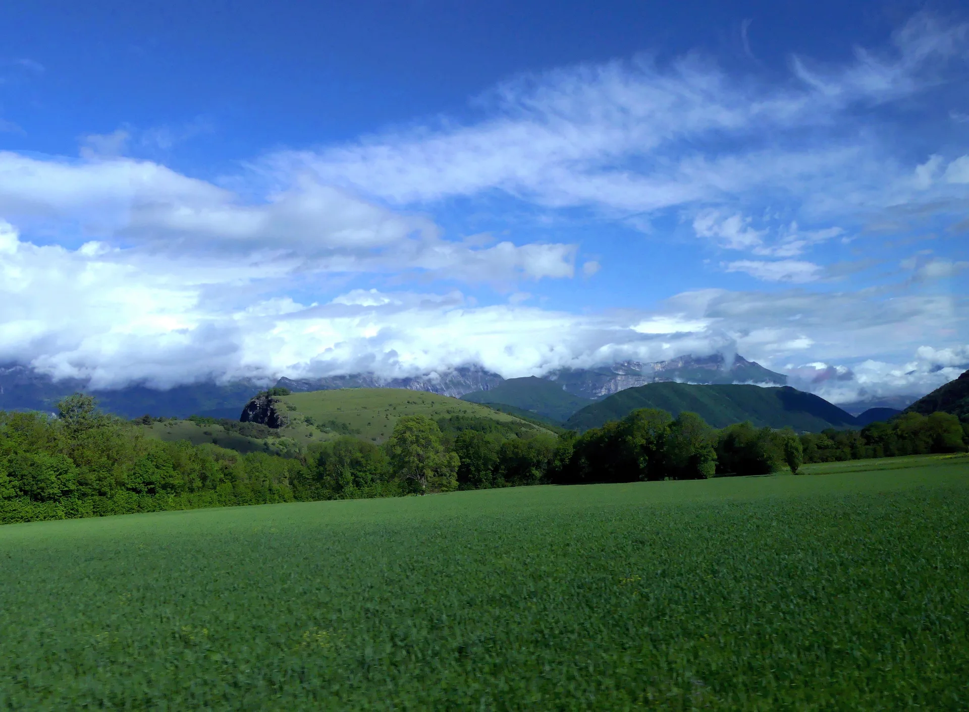 Lac de Monteynard-Avignonet à Avignonet — À 1,3 km du lac