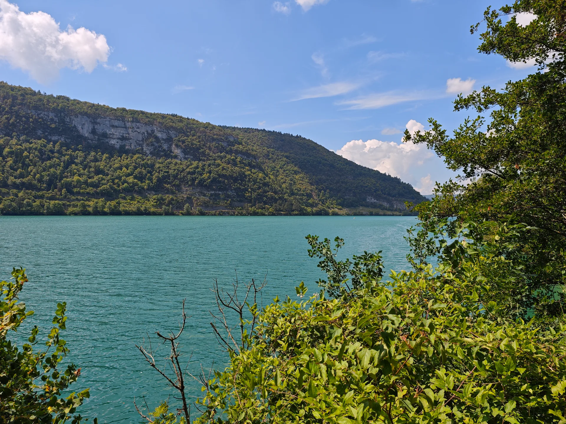 Lac de Nantua à Nantua — Sur le lac