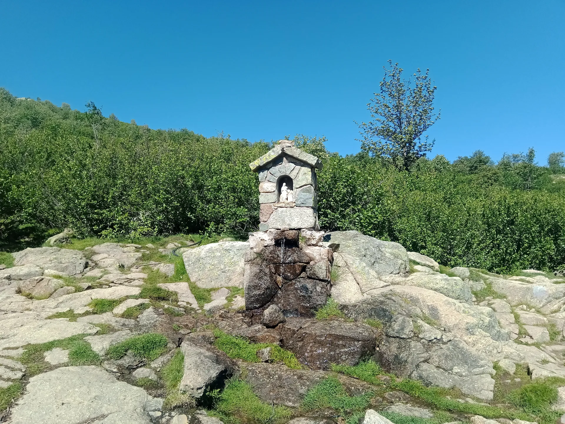 Lac de Nino à Corte — Sur le lac