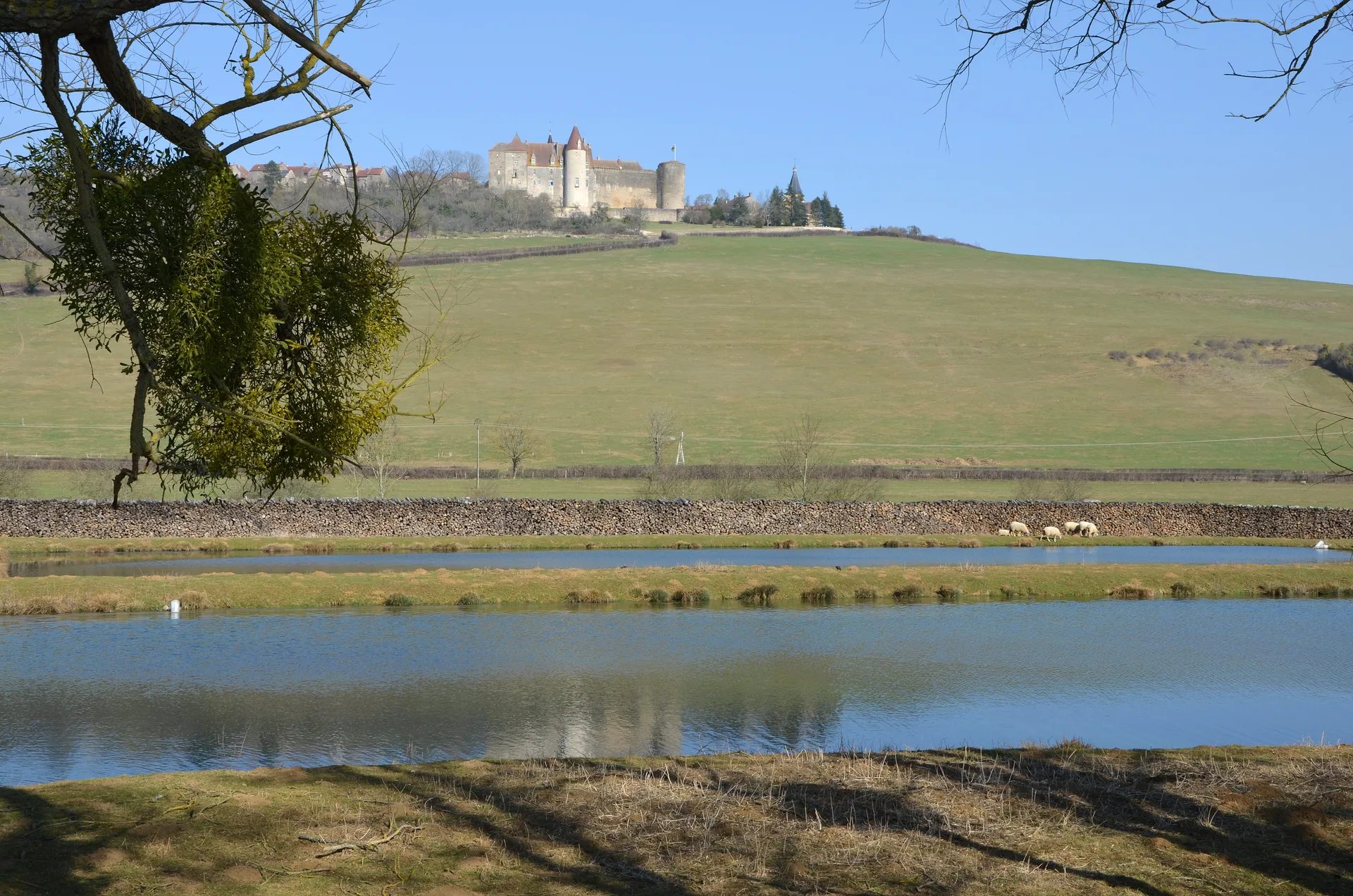Lac de Panthier à Vandenesse-en-Auxois — À 2,5 km du lac