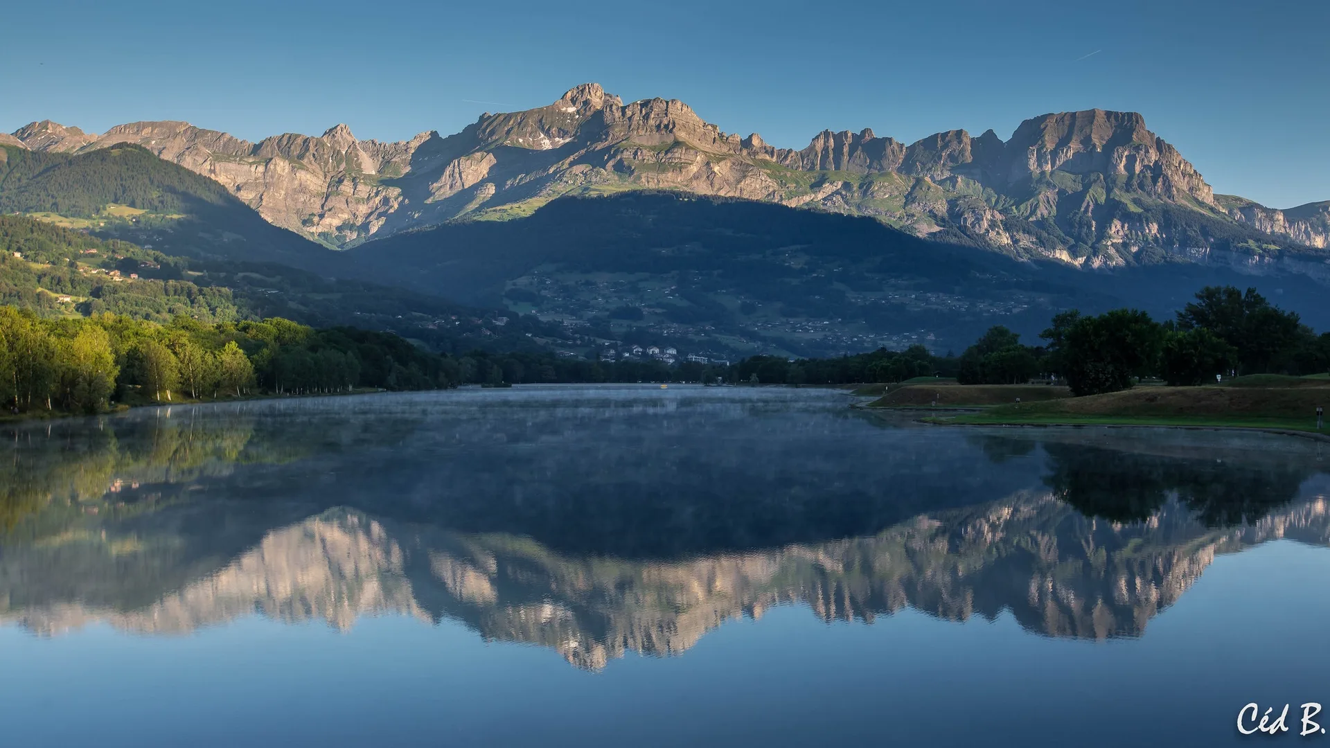 Lac de Passy à Passy — Sur le lac