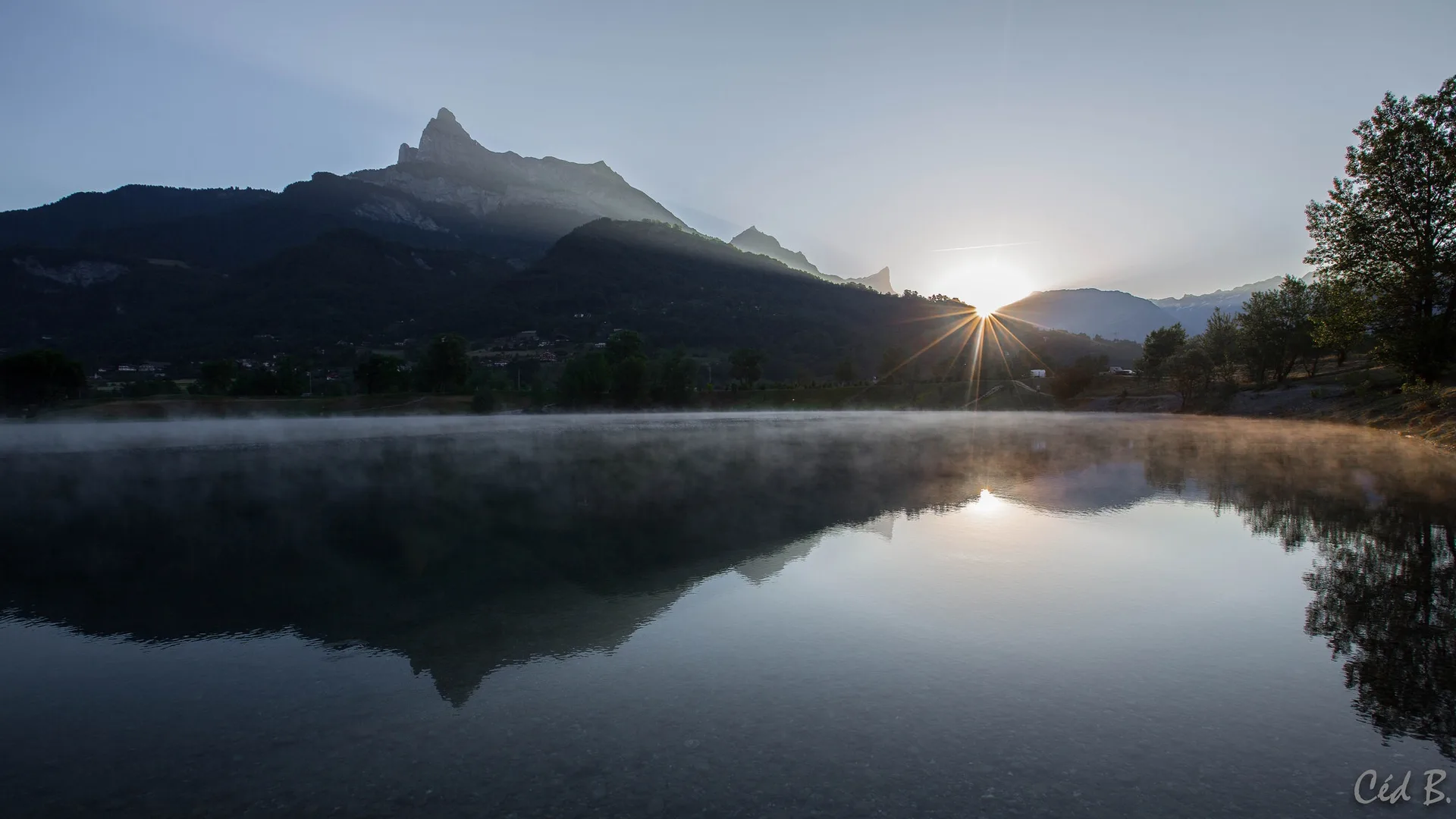 Lac de Passy à Passy — Sur le lac