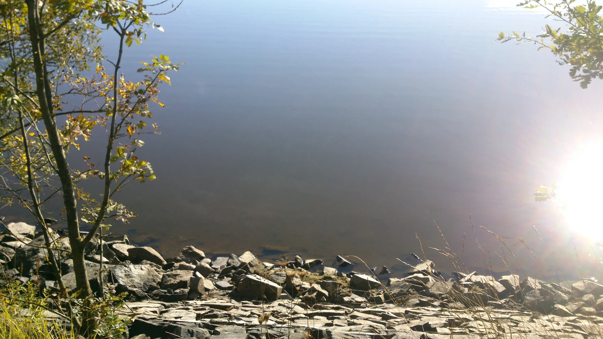 Lac de Peronne à Chanteloup-les-Bois — À 855 m du lac