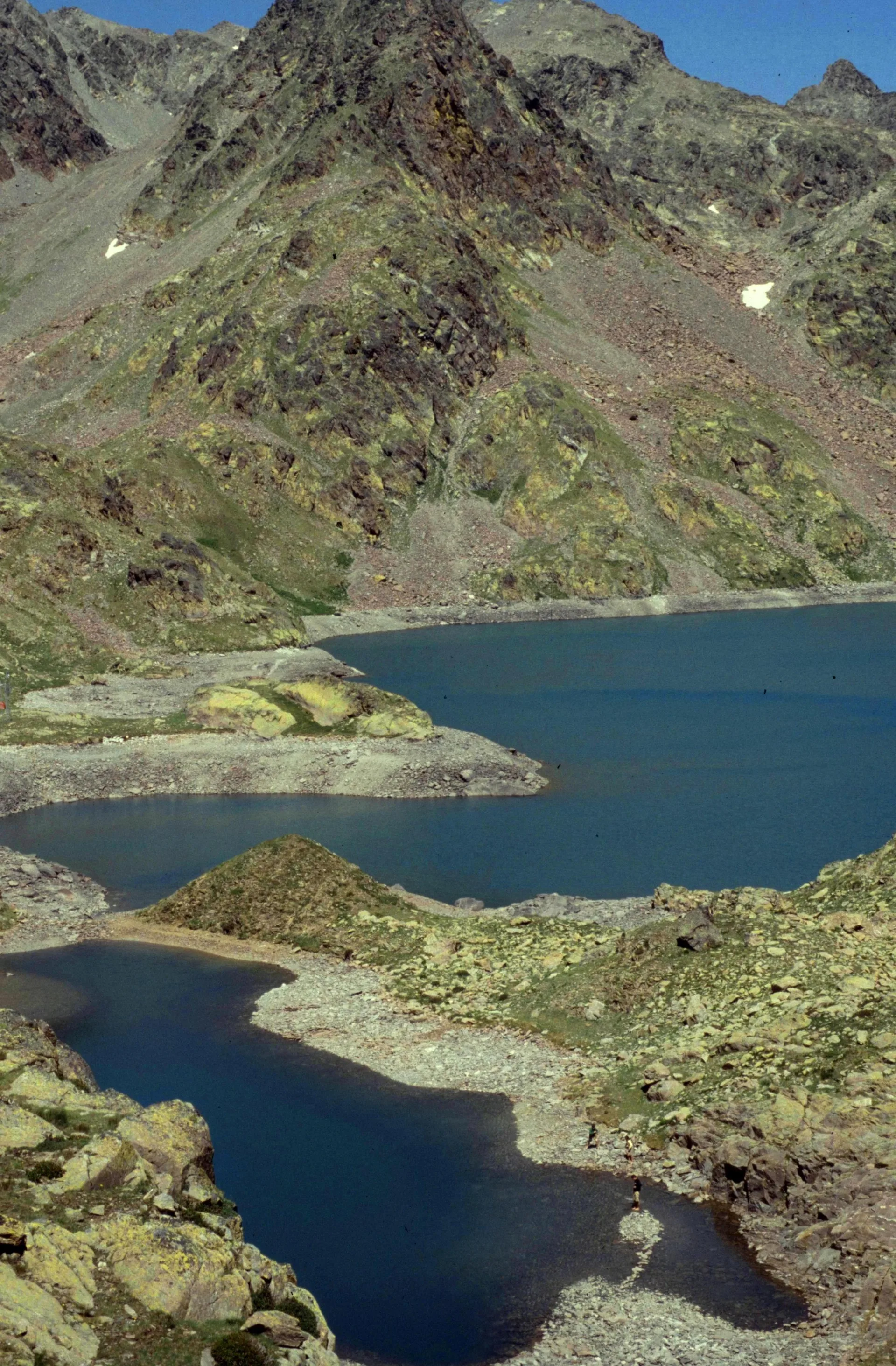 Lac de Rabuons à Saint-Étienne-de-Tinée — Sur le lac