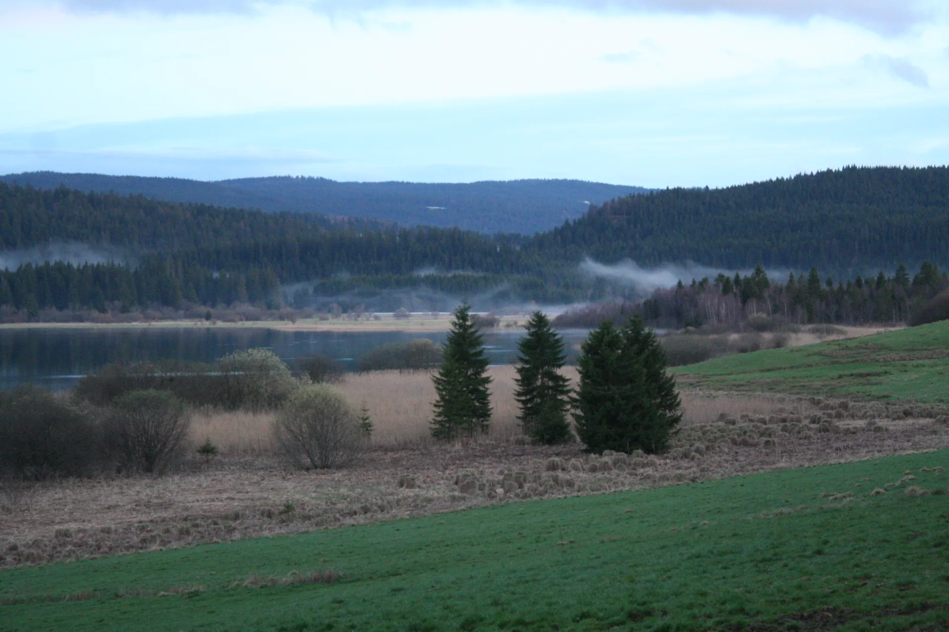 Lac de Remoray à Labergement-Sainte-Marie — À 893 m du lac