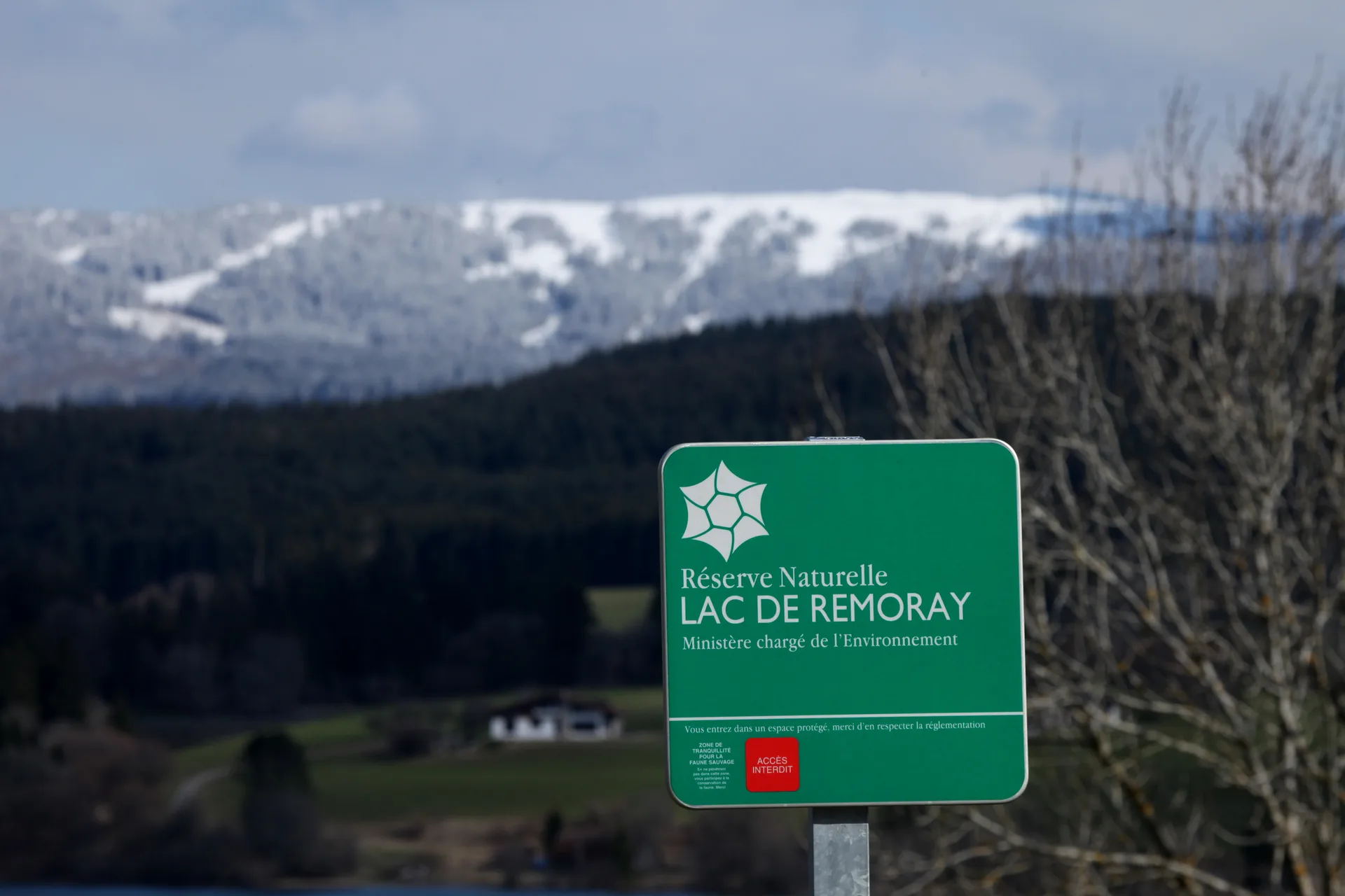 Lac de Remoray à Labergement-Sainte-Marie — À 1,0 km du lac
