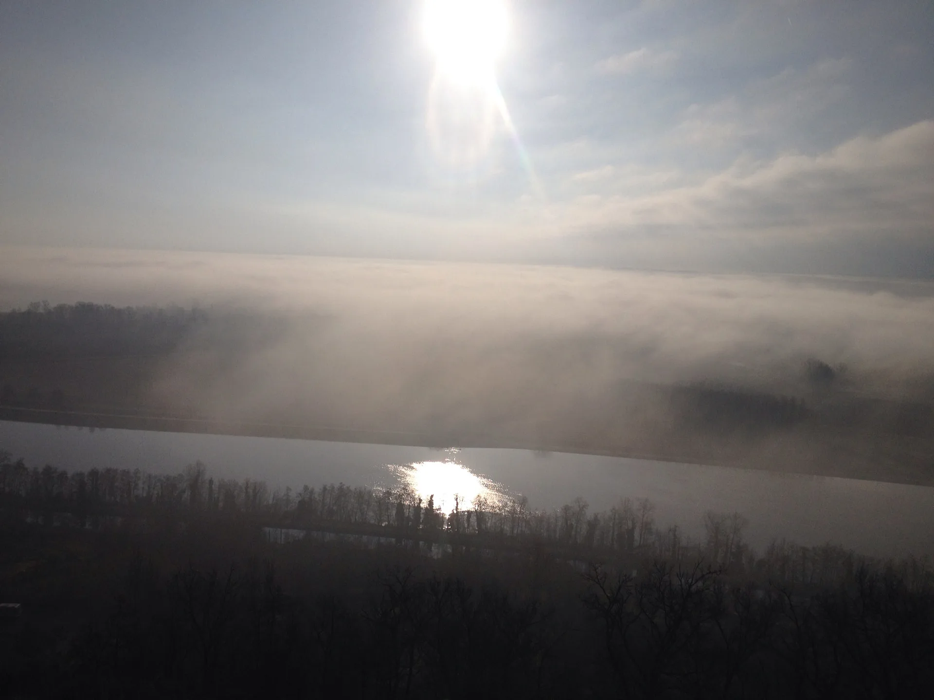 Lac de retenue de Moissac à Saint-Nicolas-de-la-Grave — À 2,8 km du lac