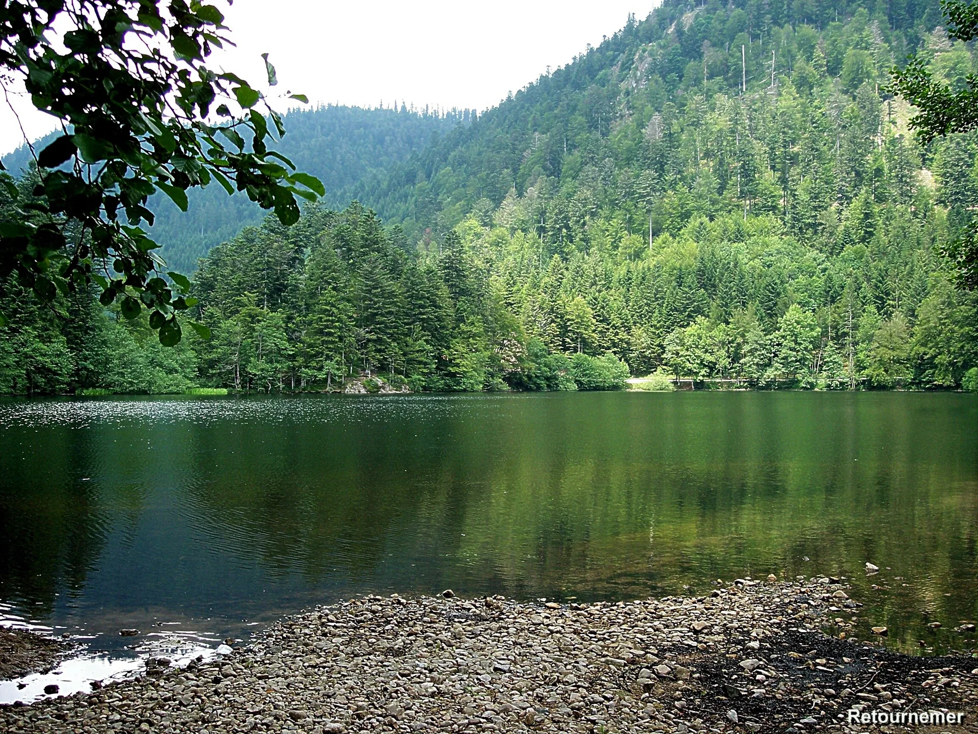 Lac de Retournemer à Xonrupt-Longemer — À 332 m du lac