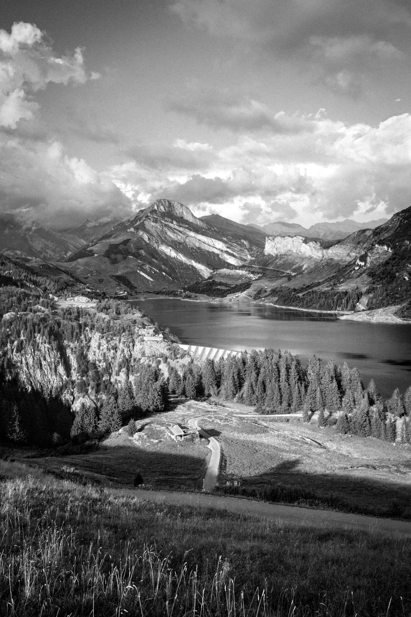 Lac de Roselend à Beaufort — À 661 m du lac