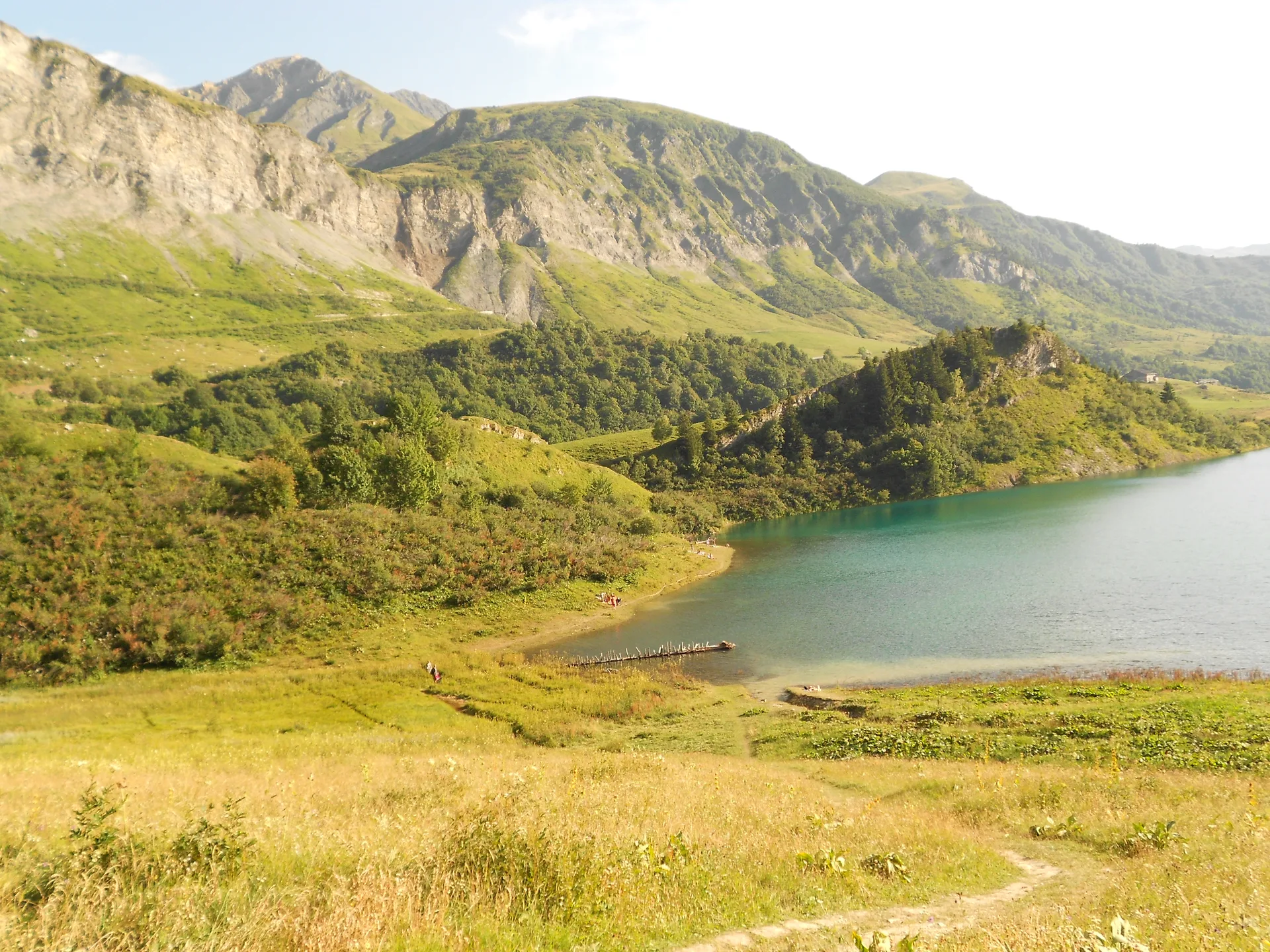 Lac de Roselend à Beaufort — À 1,1 km du lac