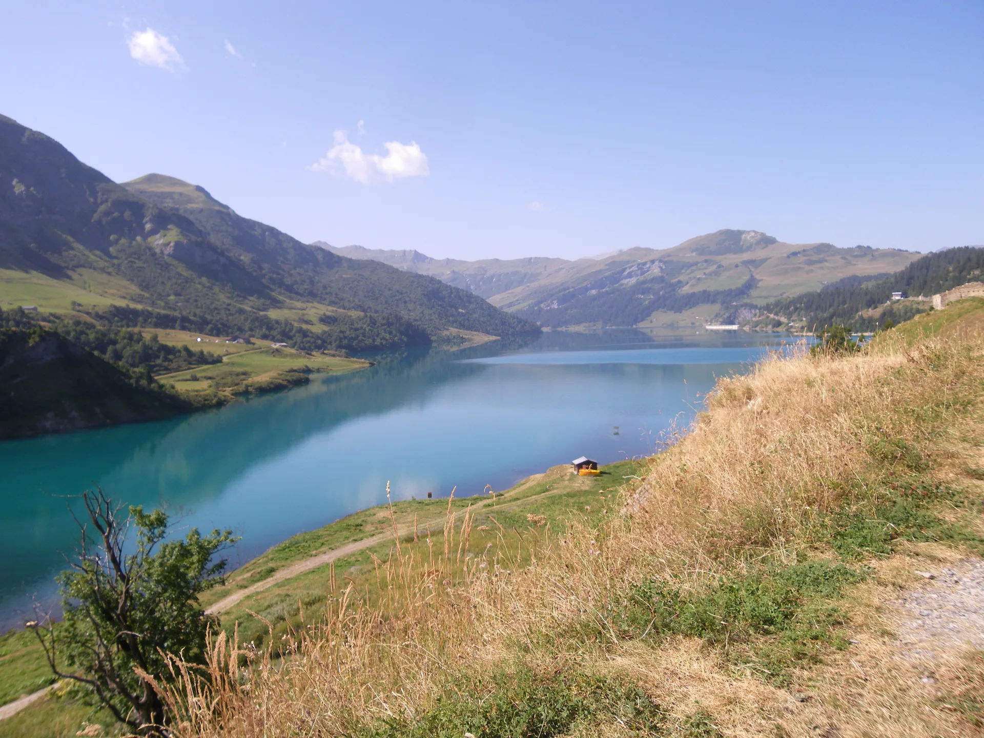 Lac de Roselend à Beaufort — À 1,1 km du lac