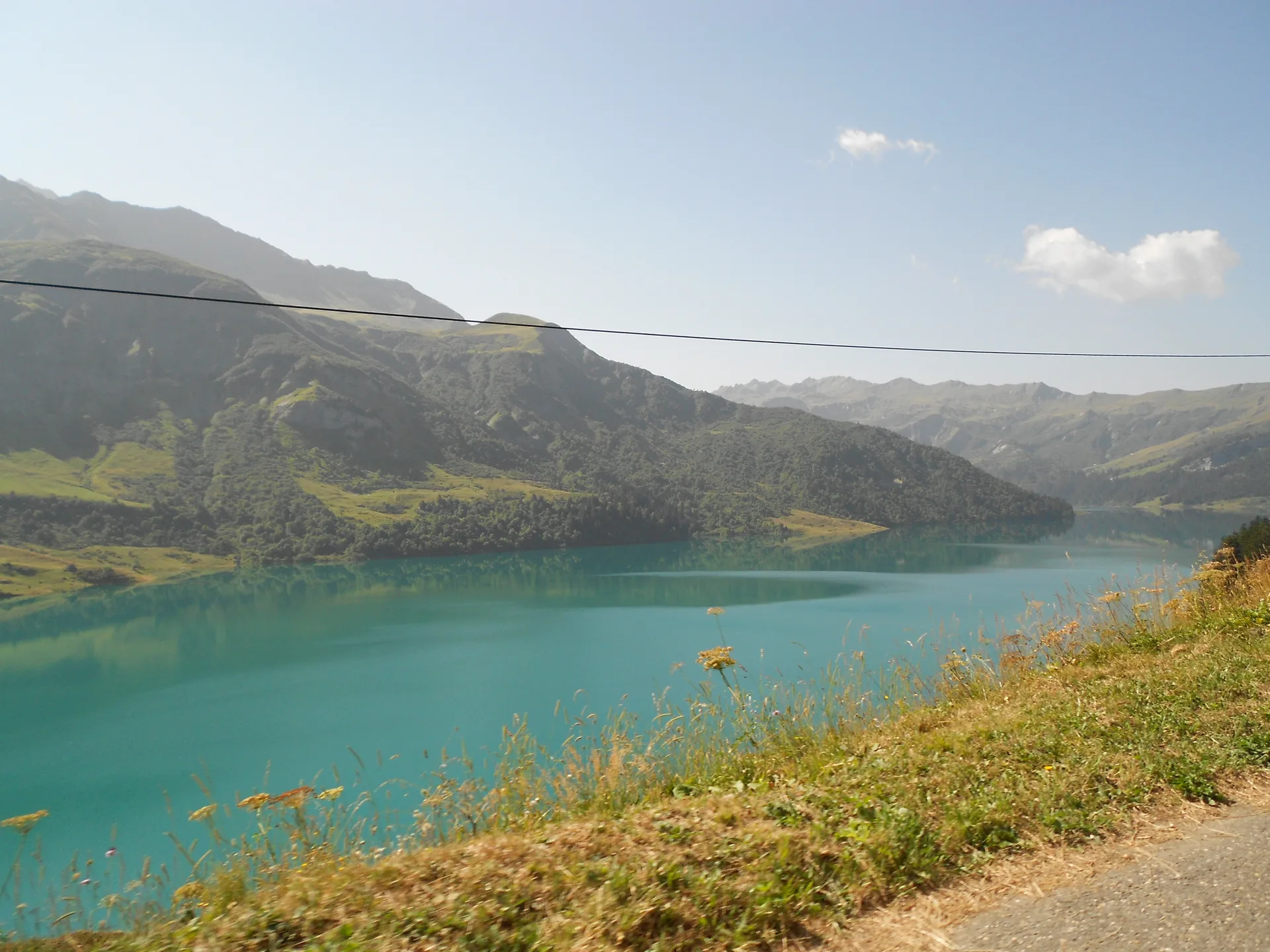 Lac de Roselend à Beaufort — À 1,3 km du lac