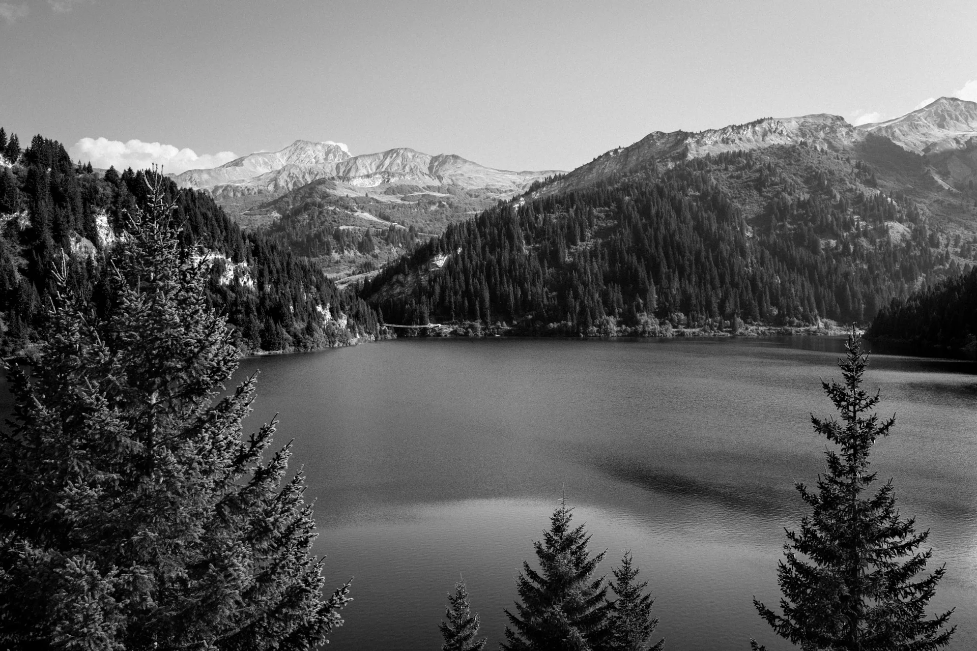 Lac de Roselend à Beaufort — À 661 m du lac
