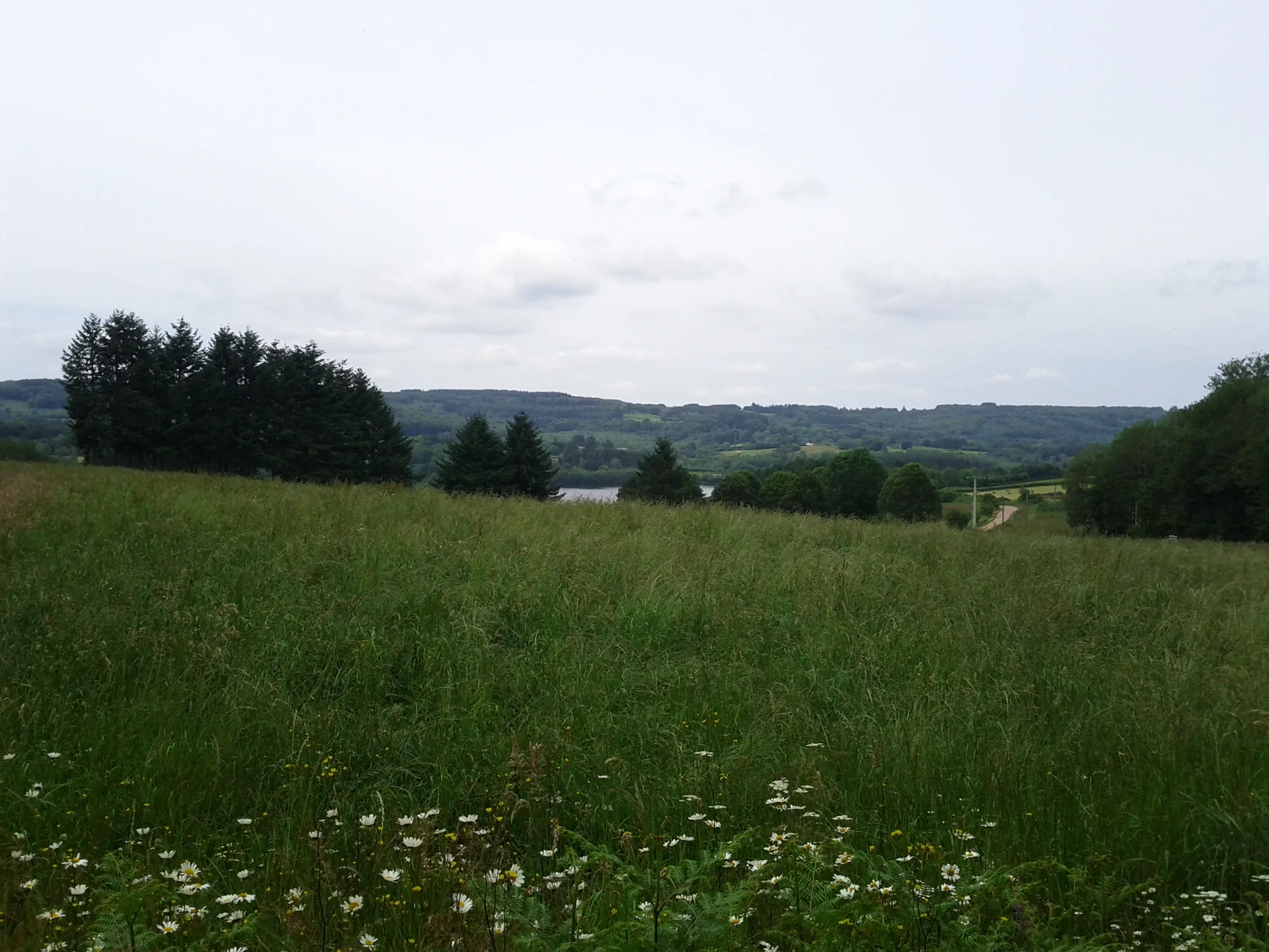 Lac de Saint-Agnan à Saint-Agnan-en-Morvan — À 1,6 km du lac