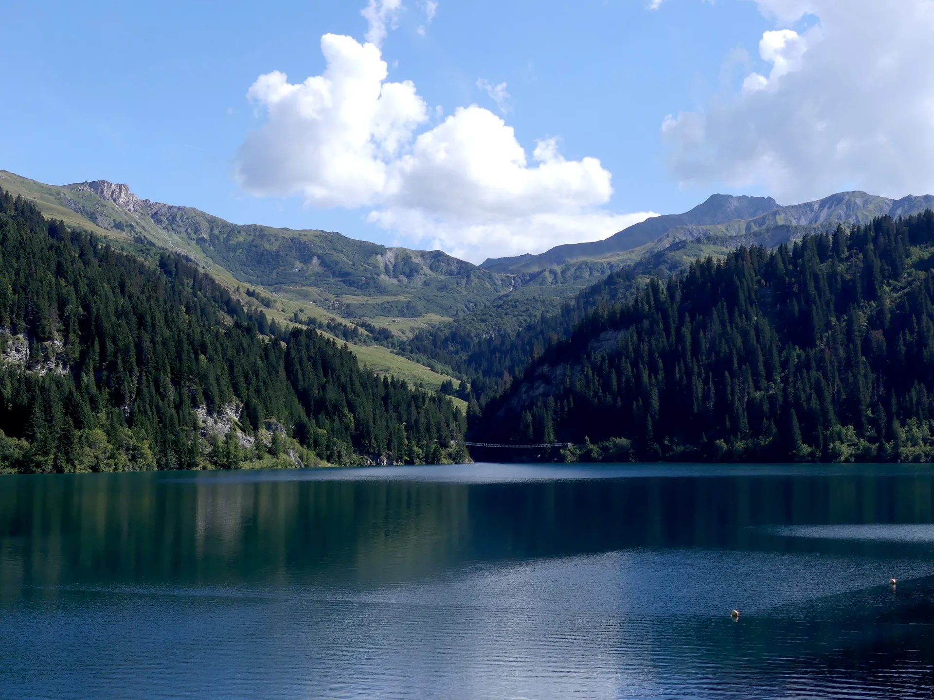 Lac de Saint Guerin à Beaufort — Sur le lac