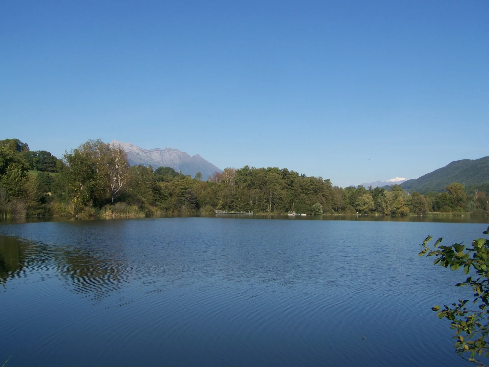 Lac de Saint Helene à Sainte-Hélène-du-Lac — Sur le lac