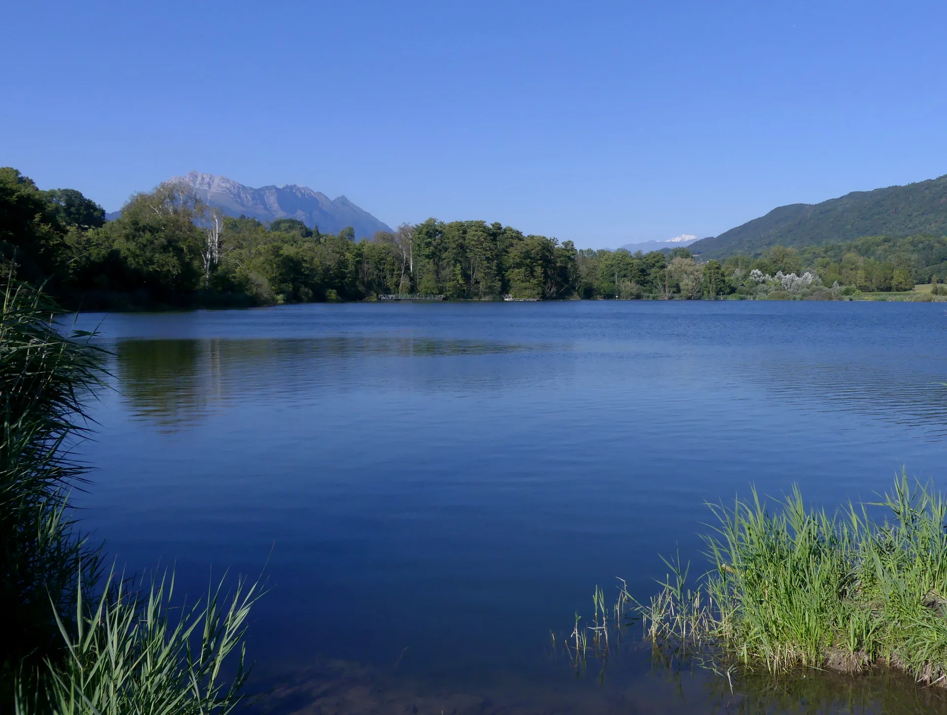Lac de Saint Helene à Sainte-Hélène-du-Lac — Sur le lac