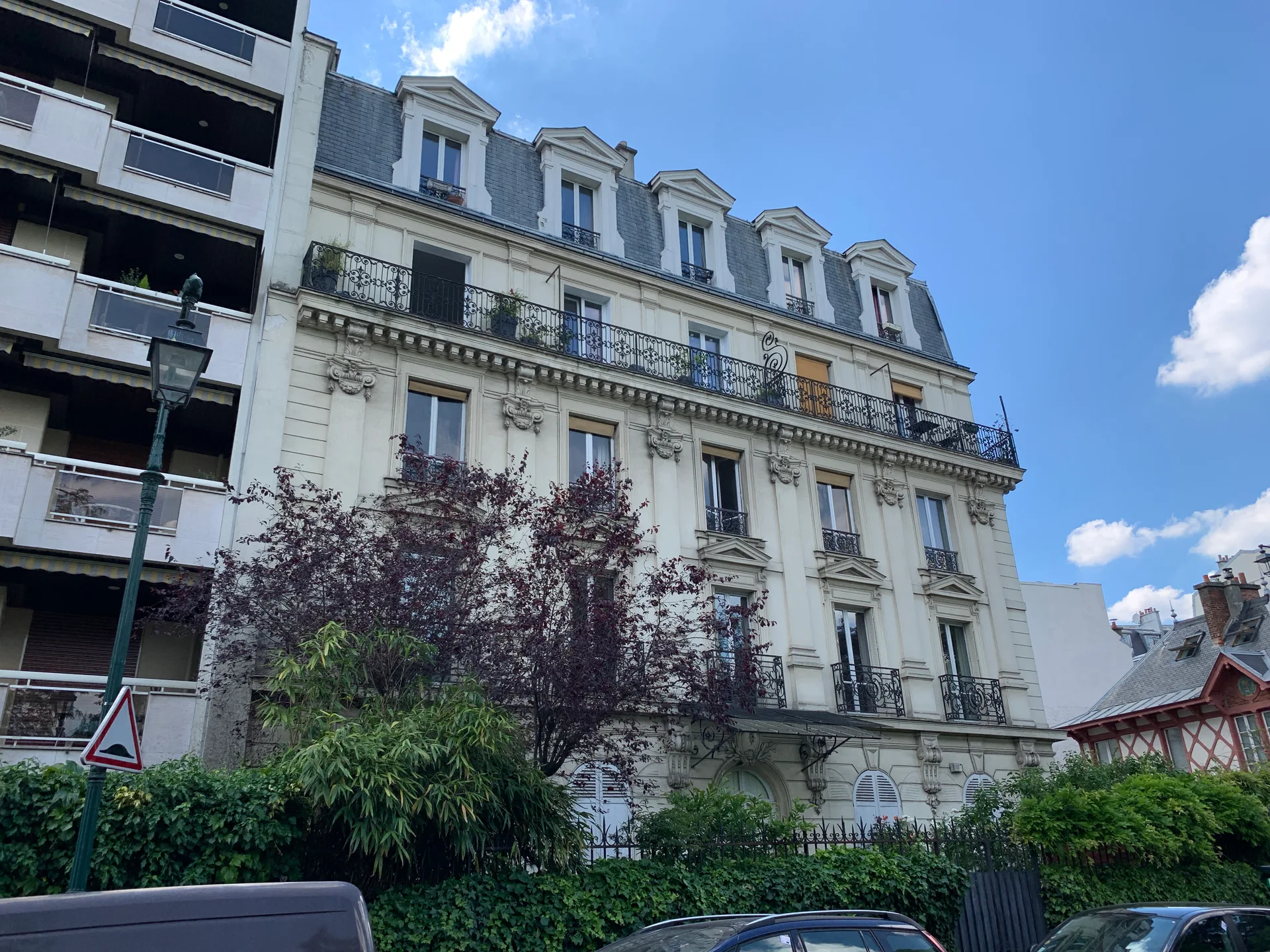 Lac de Saint-Mande à Paris — Sur le lac