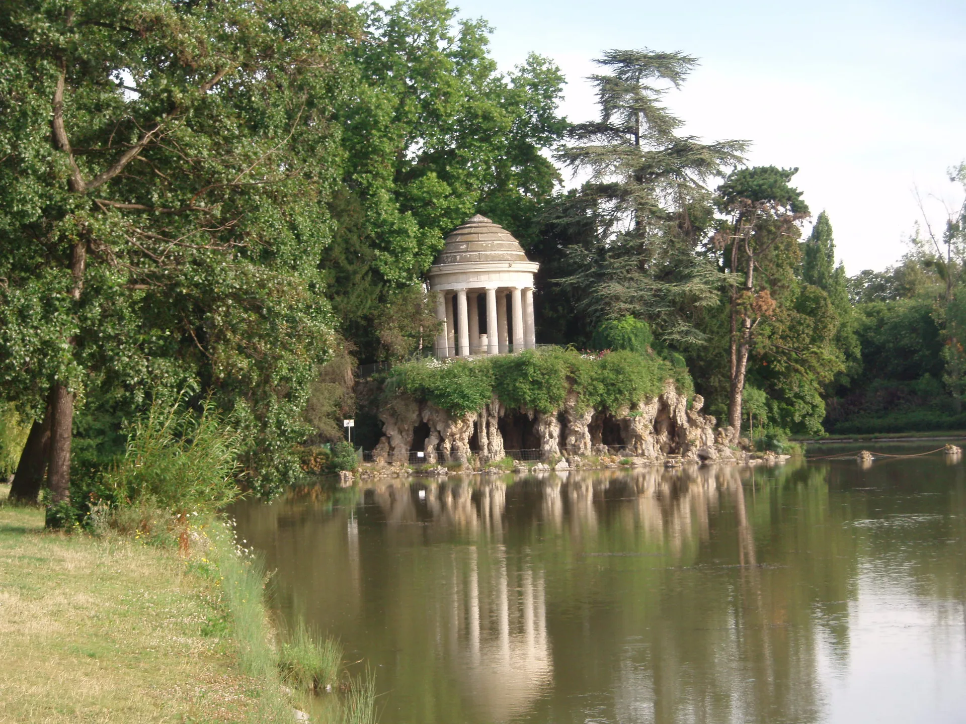 Lac de Saint-Mande à Paris — Sur le lac