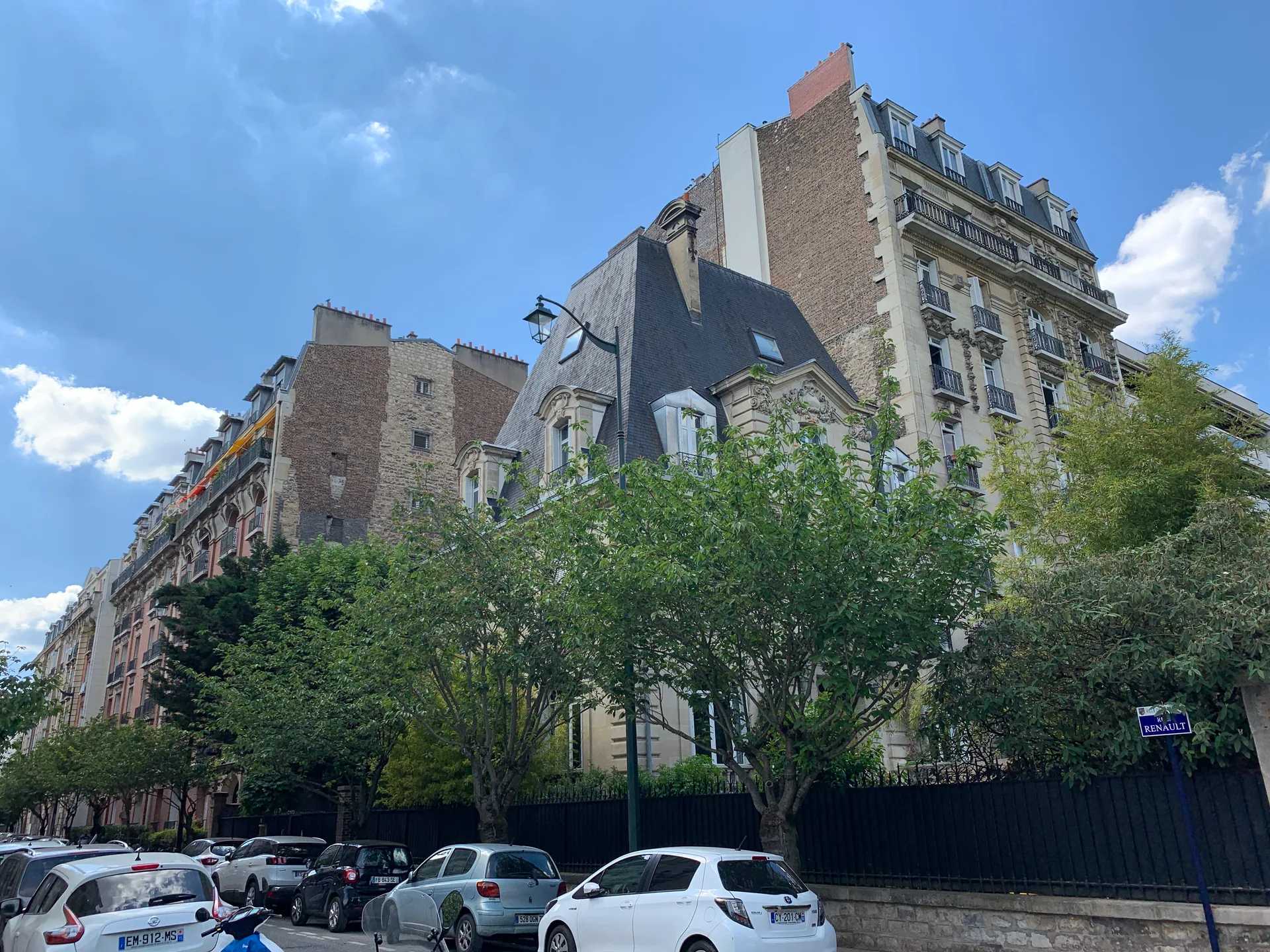 Lac de Saint-Mande à Paris — Sur le lac