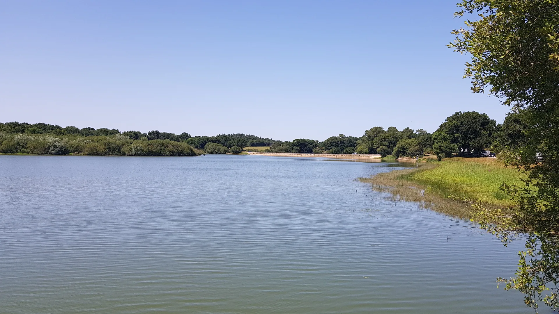 Lac de Sandun Guerande à Guérande — Sur le lac